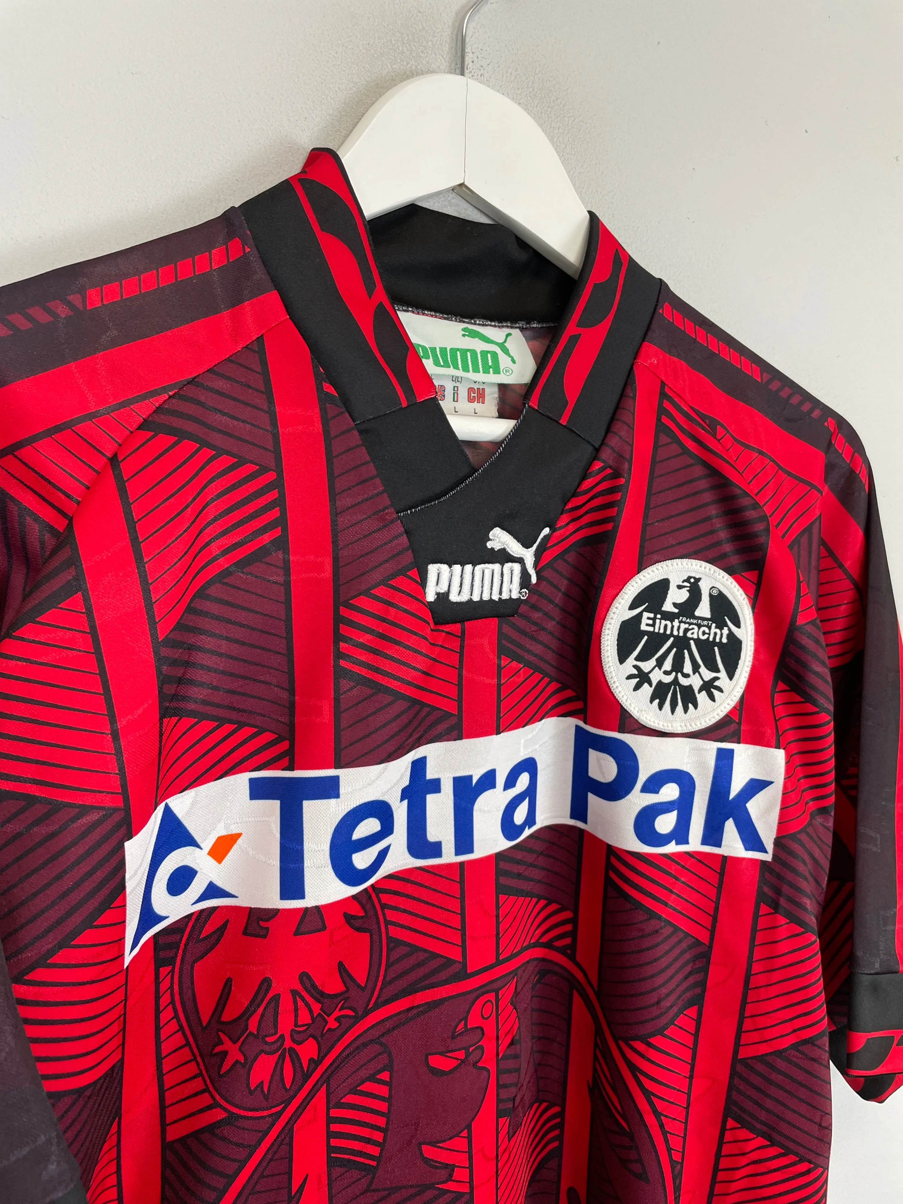 1995/96 EINTRACHT FRANKFURT HOME SHIRT (L) PUMA