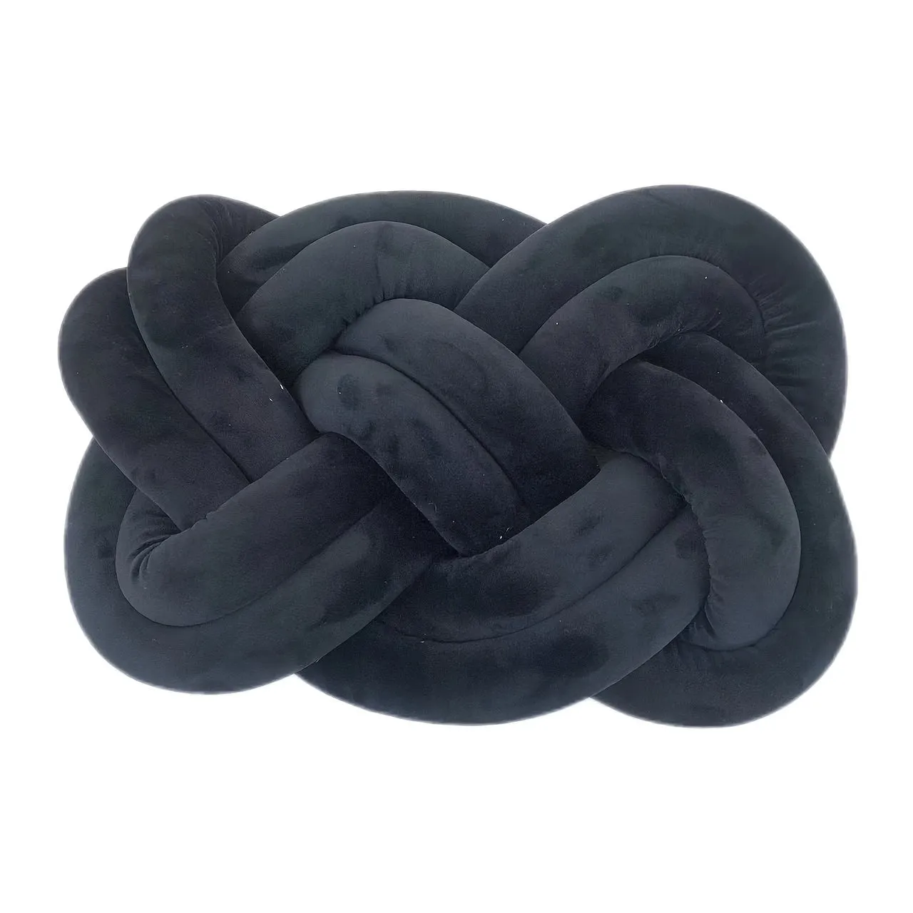 1pc Plush Knotted Throw Pillow - Soft Backrest Cushion for Sofa, Bed, and Bedroom Decor - Add a Touch of Elegance to Your Home with This Decorative Accent Pillow