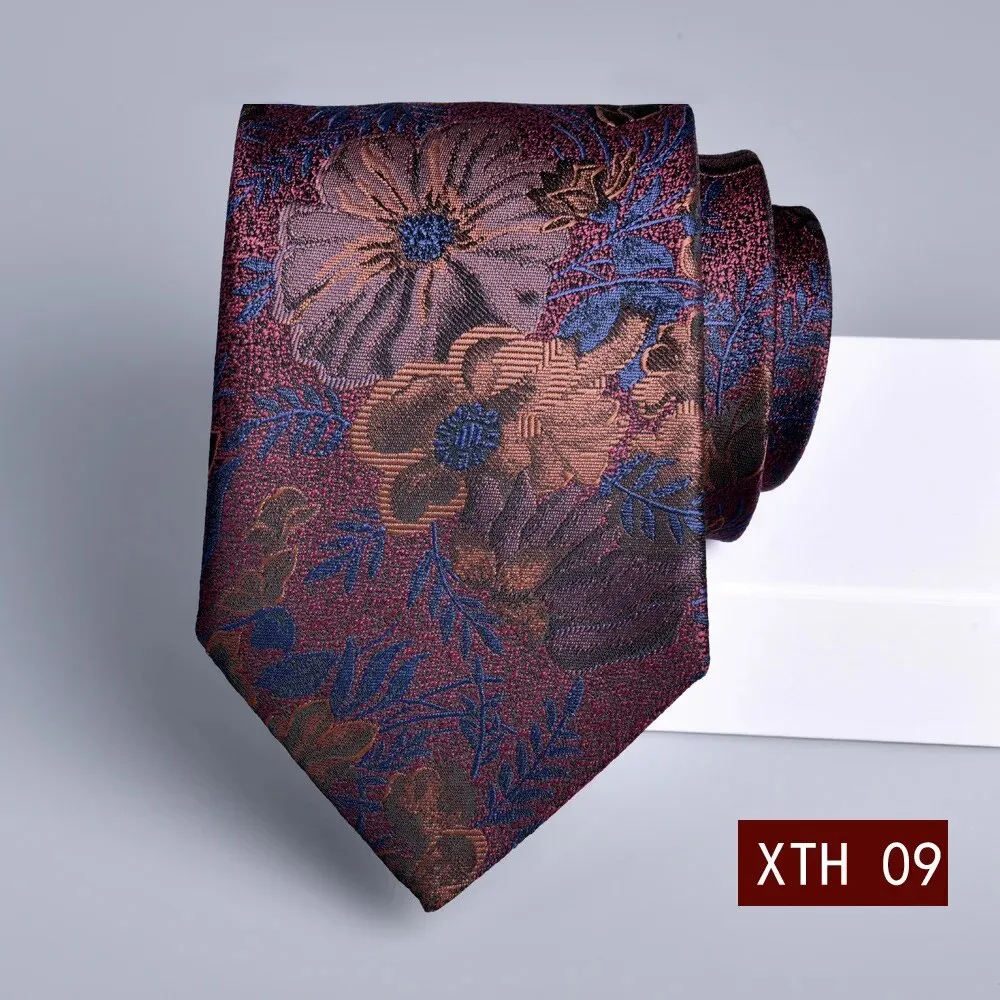 2023 New 8cm Tie Business Korean Groom Wedding Necktie Suit Accessories Jacquard Stripe Gravata Gravity Masculine