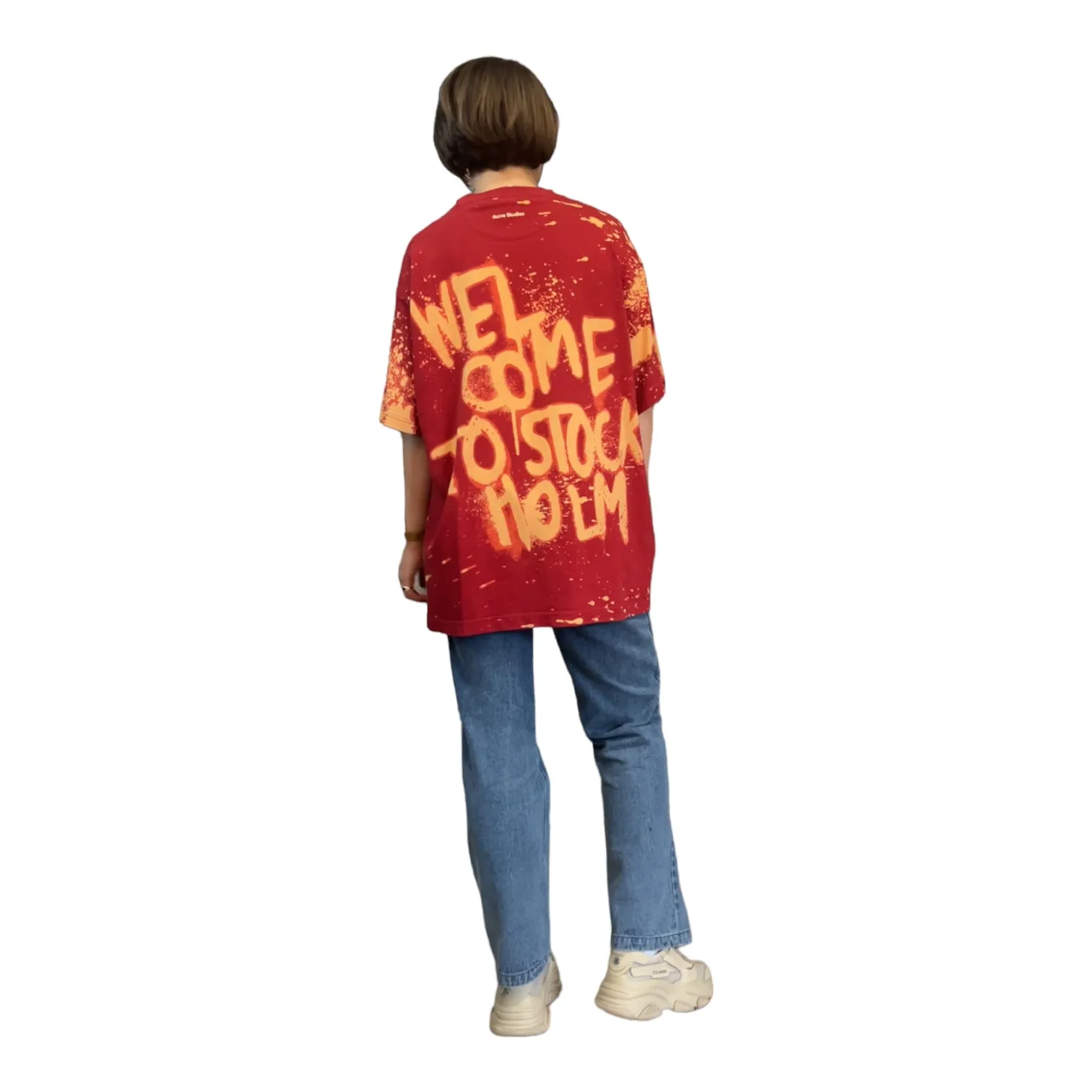 Acne Studios Red Bear T Shirt