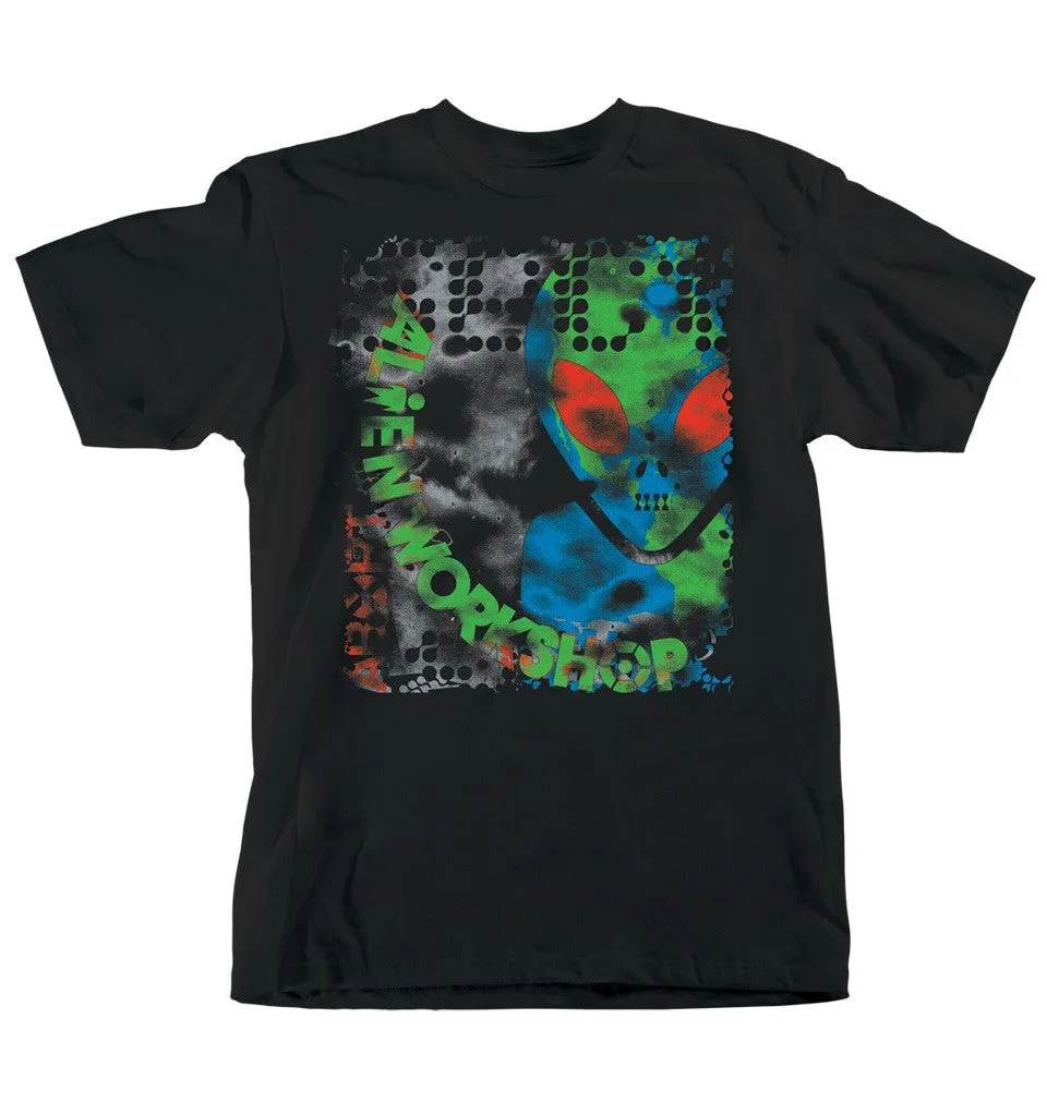 Alien Workshop Abort Earth Men's T-Shirt - Tarpit Black