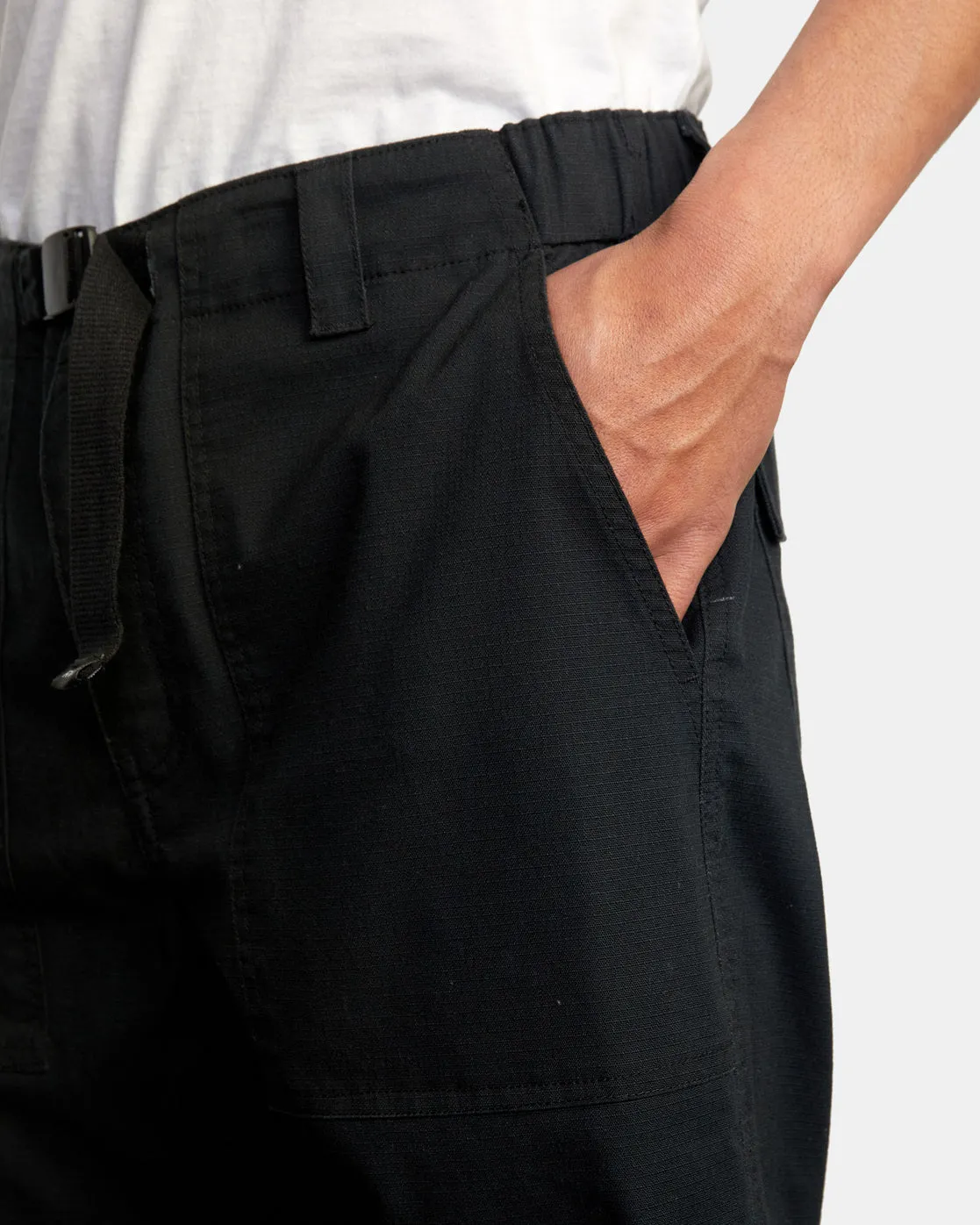 All Time Surplus Straight Fit Pants - RVCA Black