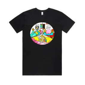 Am I Gross? / Black T-Shirt
