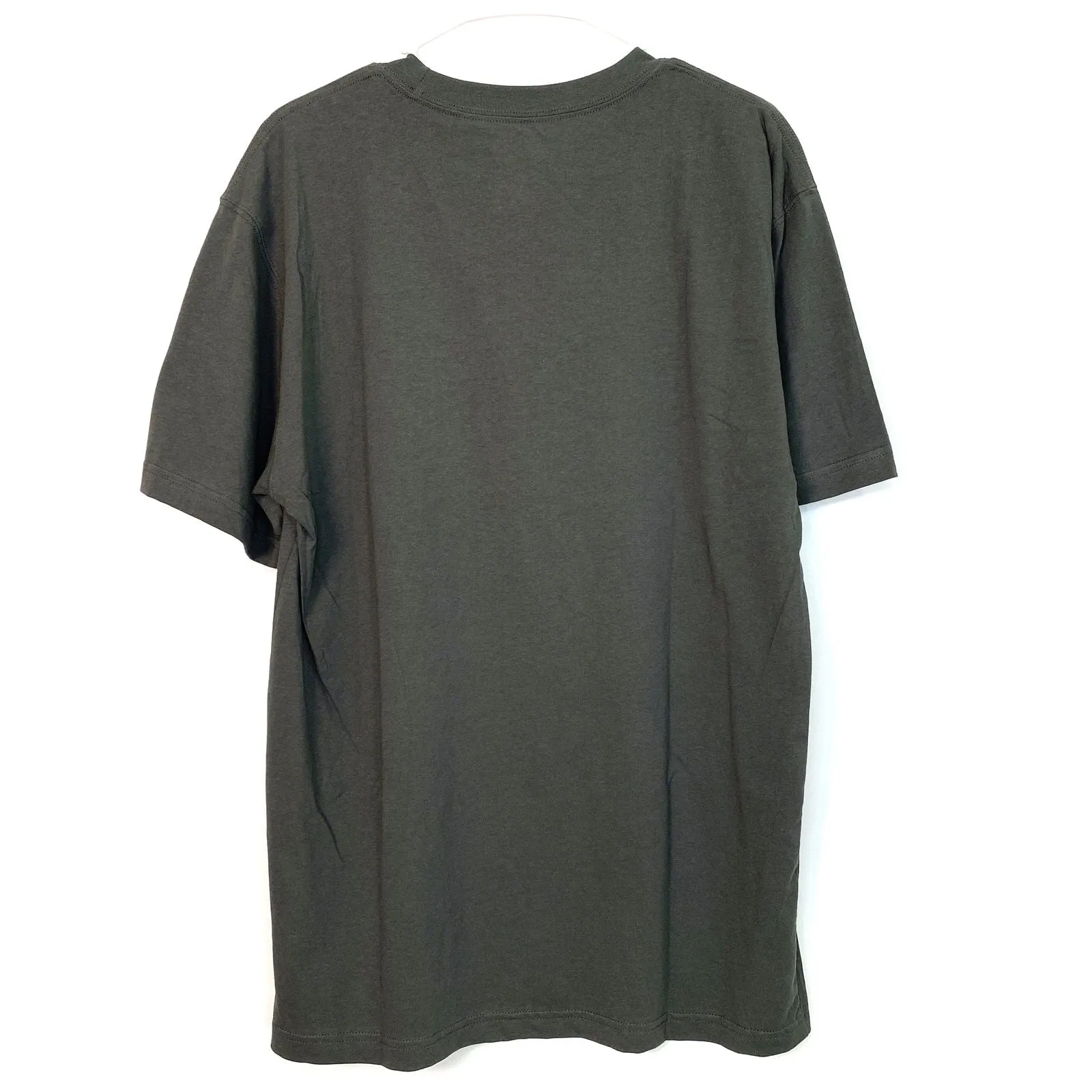 American Flag Dickies Mens Gray T-Shirt - Patriotic Design - Comfortable and Stylish