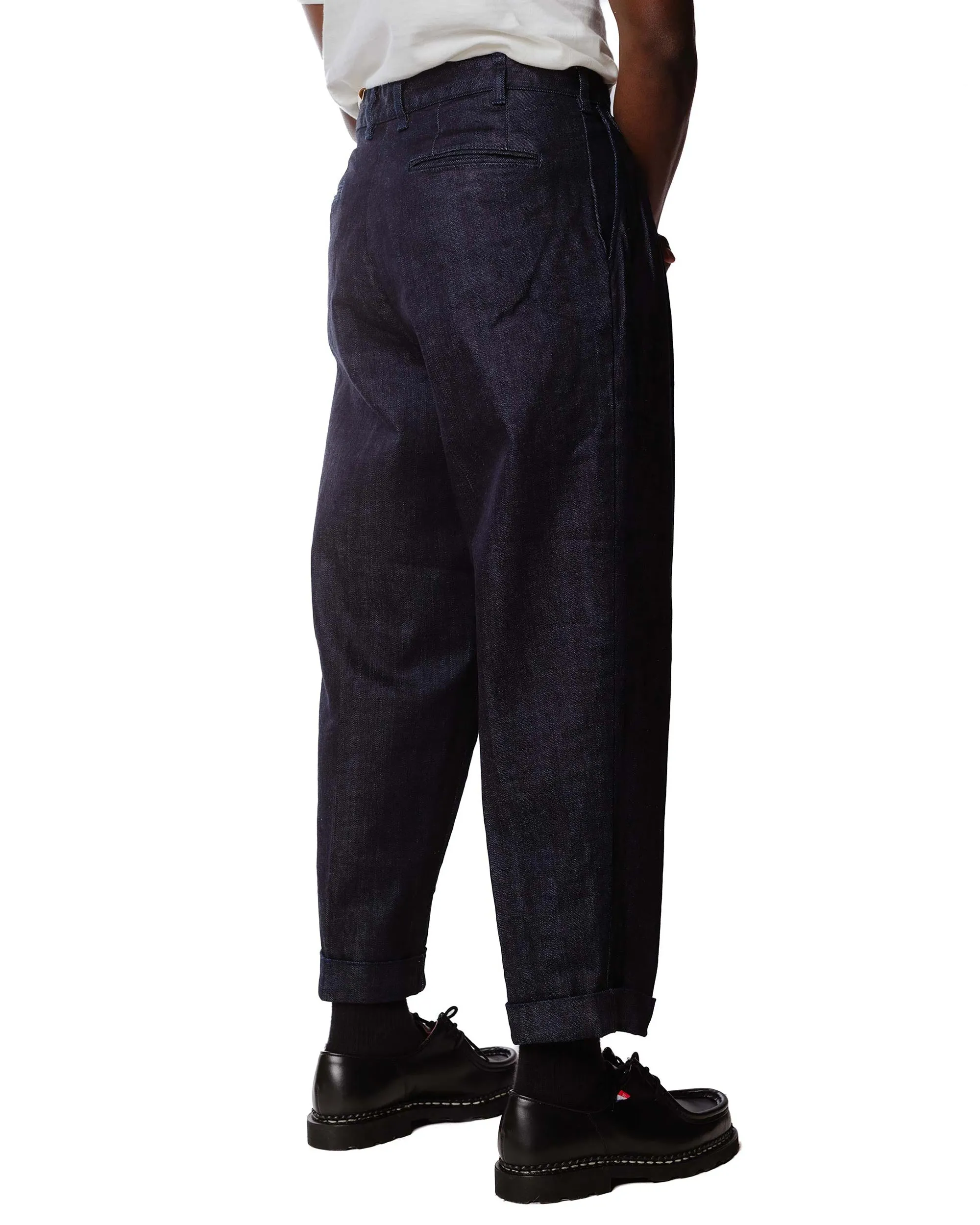 Beams Plus 2Pleats Denim Indigo