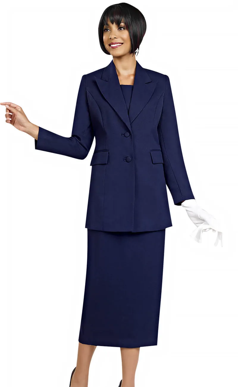 Ben Marc Usher Suit 2299C-Navy