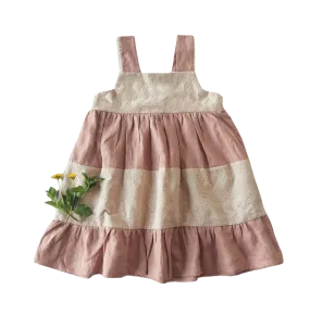 BOHO Linen & Lace Sundress