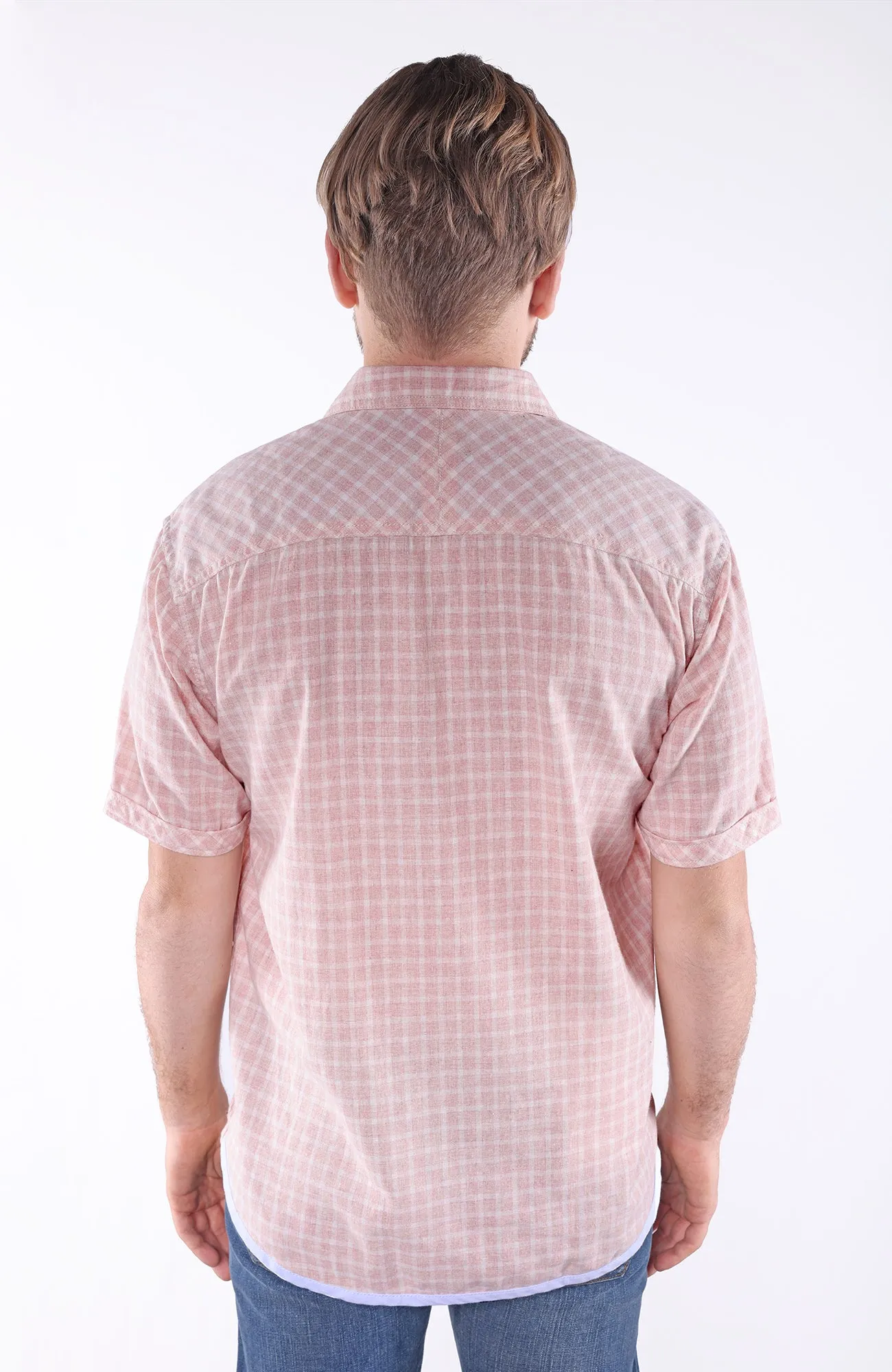 BRAM | Woven Cotton Short Sleeve Shirt