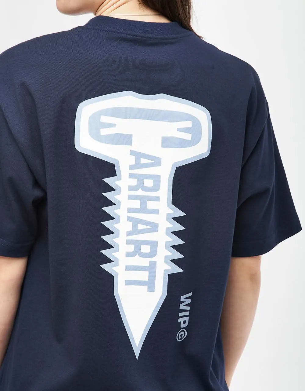 Carhartt WIP Cross Screw T-Shirt - Air Force Blue