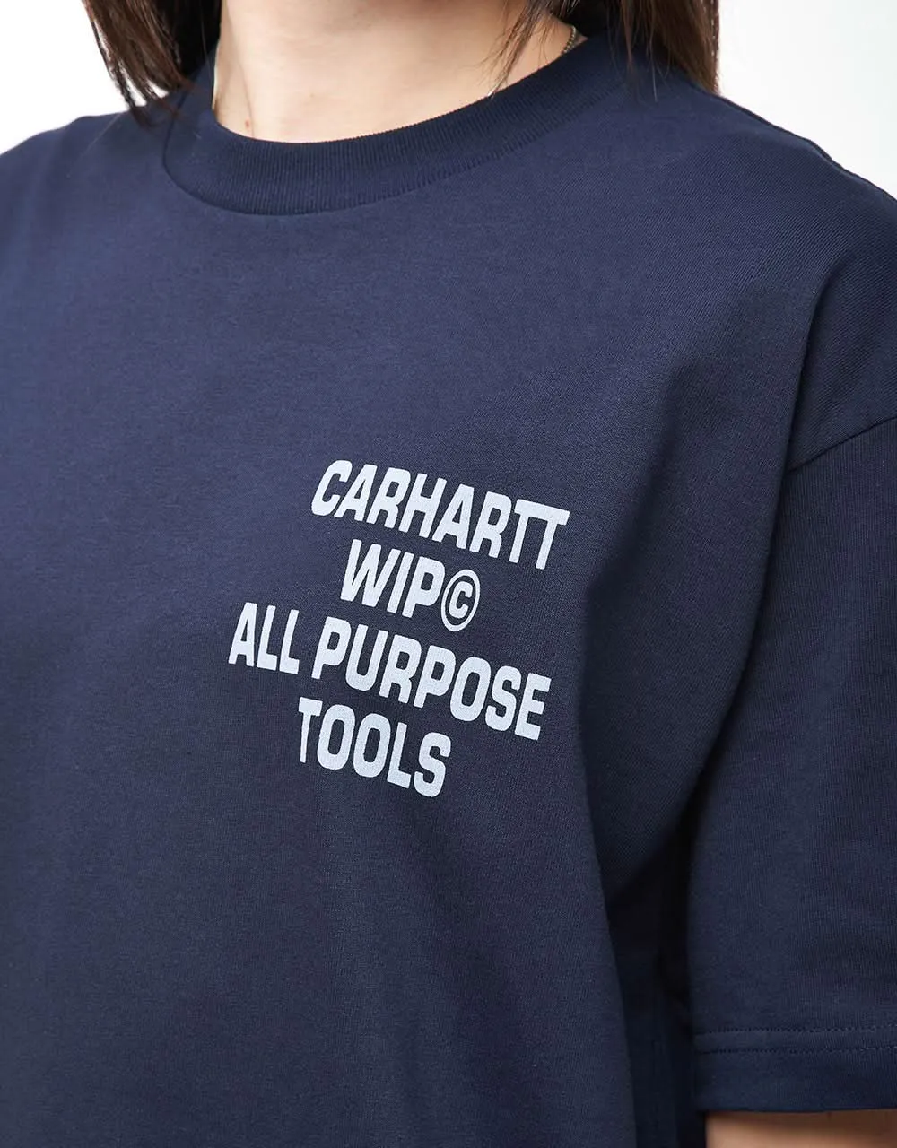 Carhartt WIP Cross Screw T-Shirt - Air Force Blue