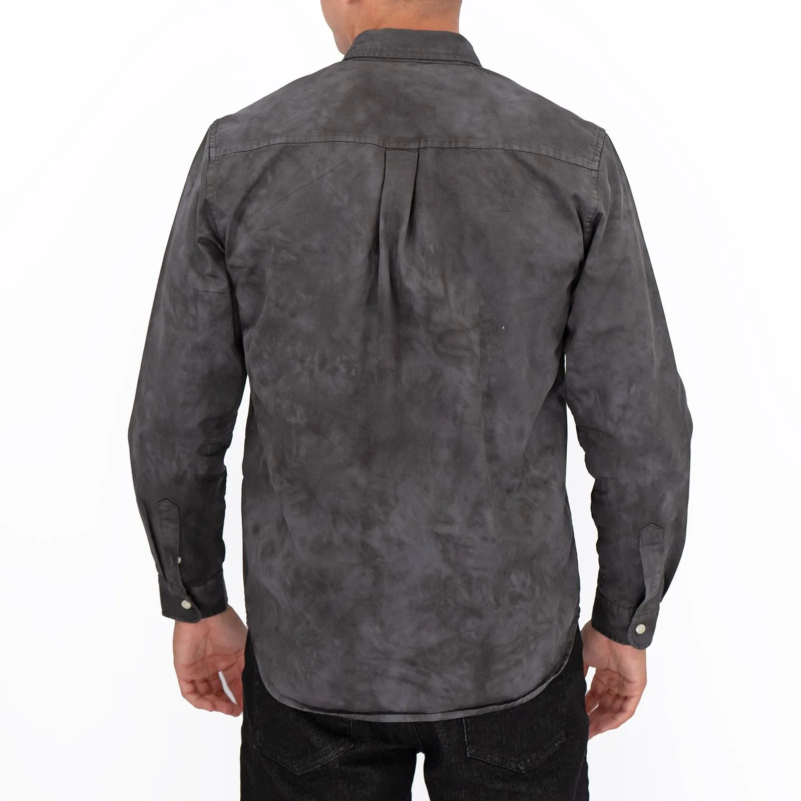 Carhartt WIP Mens Shirt Long Sleeve Madison Charcoal