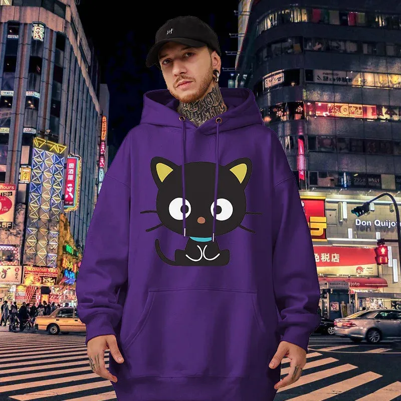 Casual Hoodie Cat-Unisex