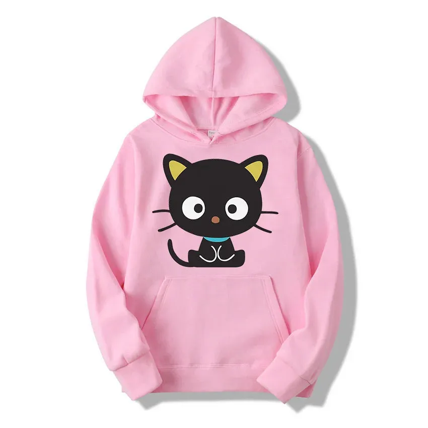 Casual Hoodie Cat-Unisex