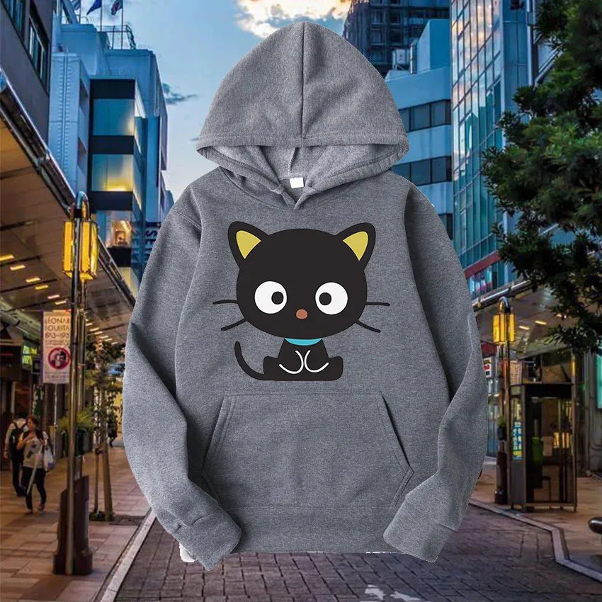 Casual Hoodie Cat-Unisex