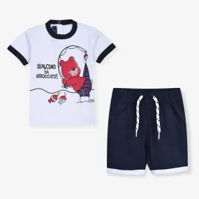 CHCO Bear White 2 Piece Set 10300