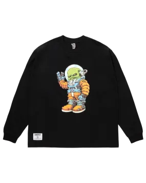 Cotton Long-Sleeve T-Shirt Astronaut by W