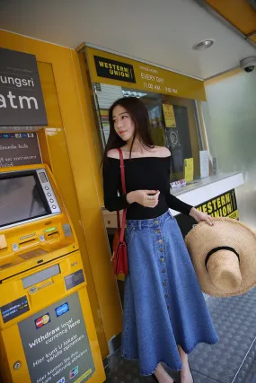 Denim Skirt