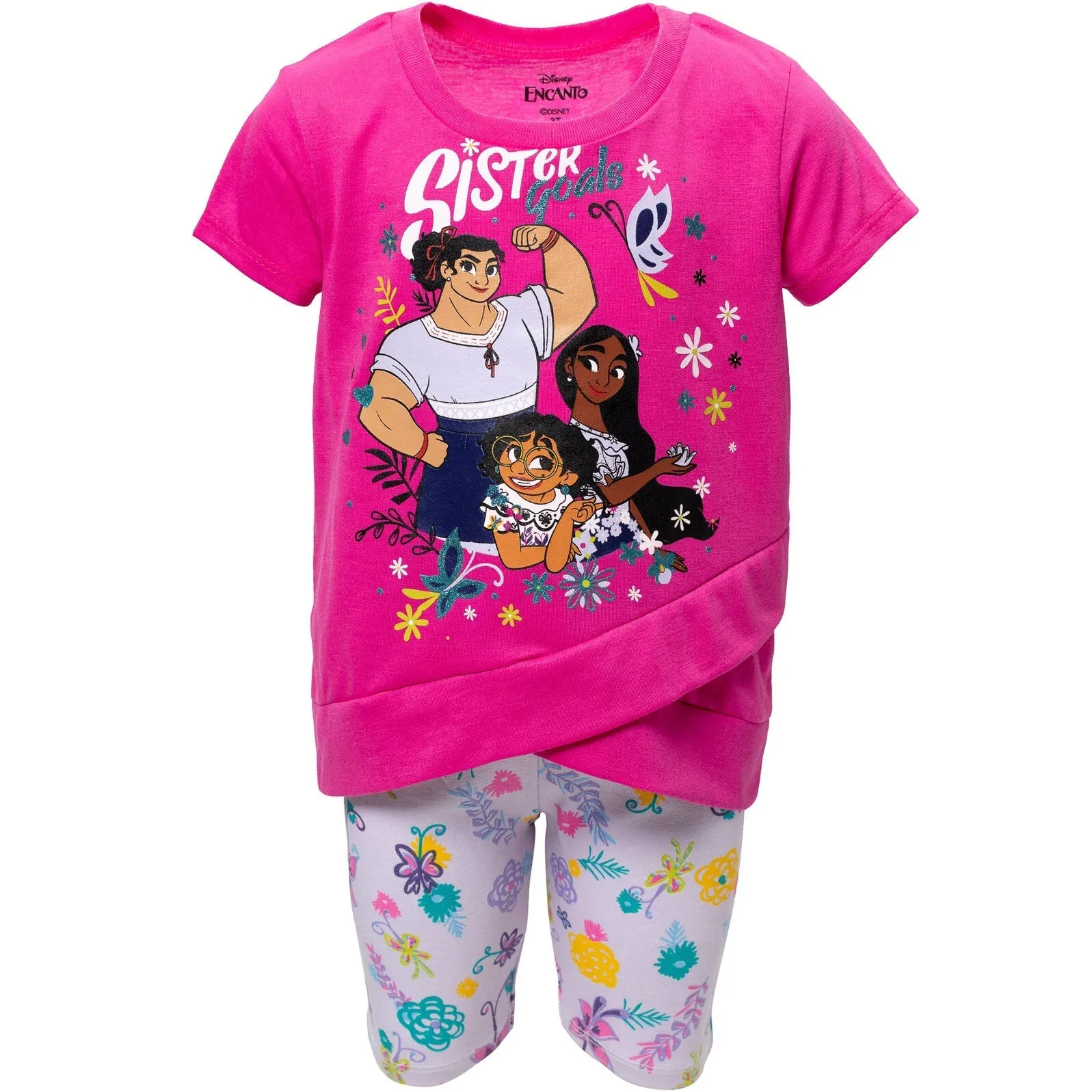 Disney Encanto T-Shirt and Shorts Outfit Set