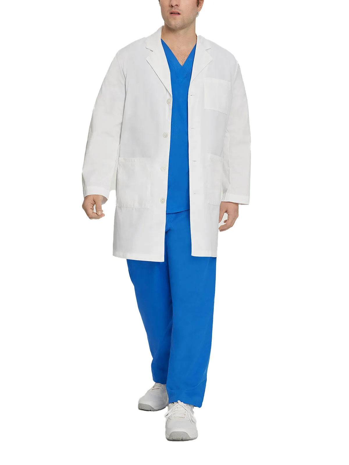Essential - Men's 5-Pocket Twill 37" Lab Coat