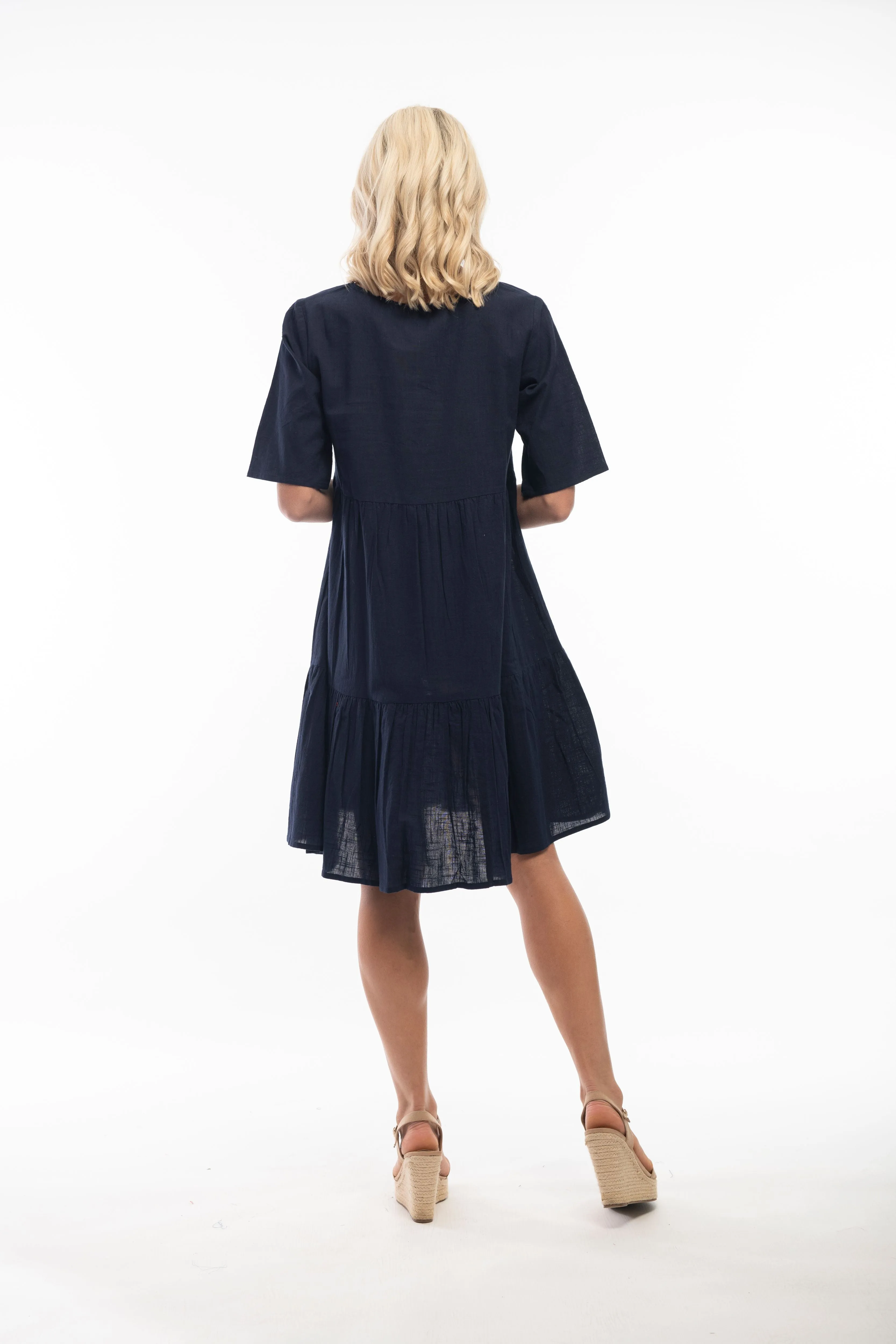 Essentials Dress Layers - Navy