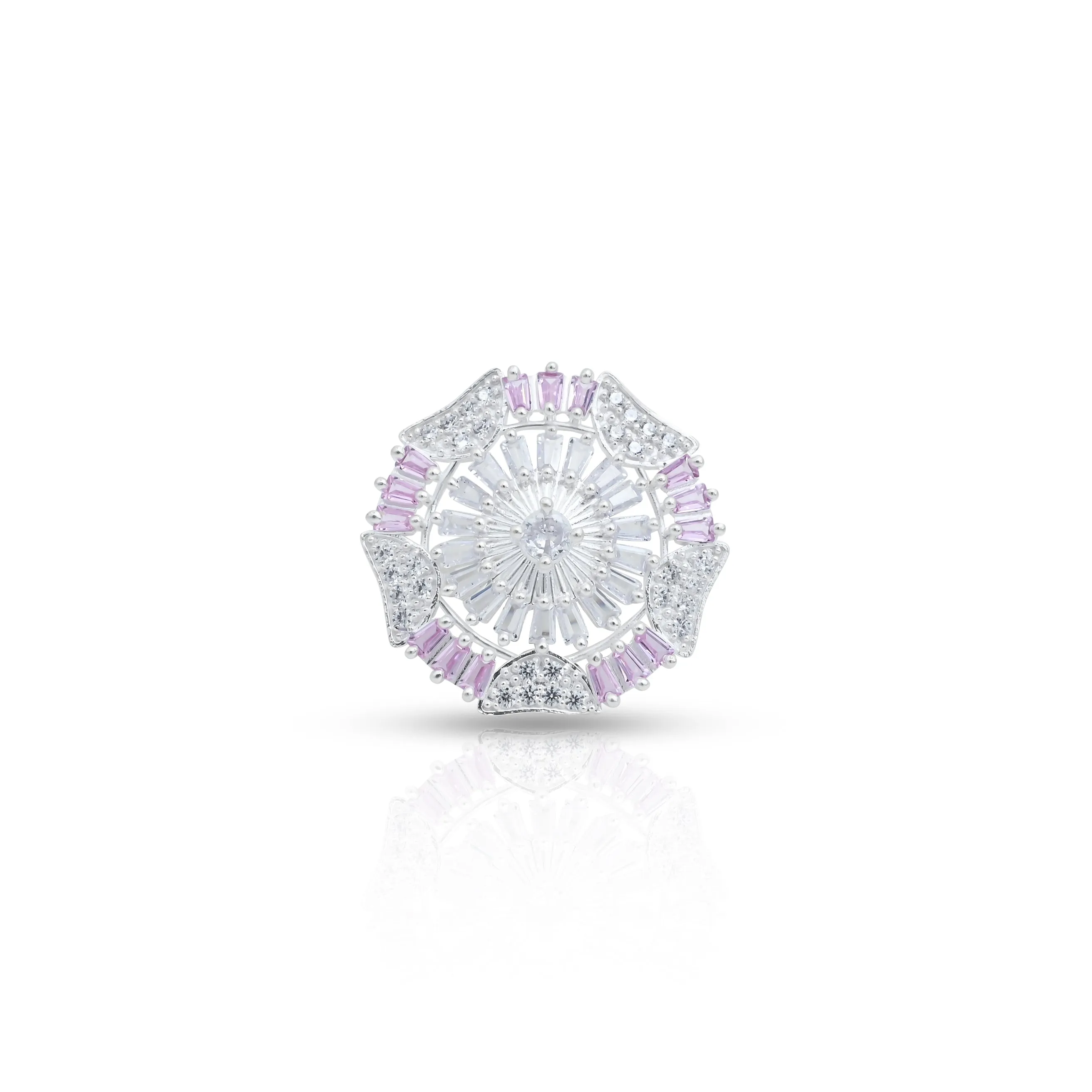 Fashionable Sterling Silver Women's Ring