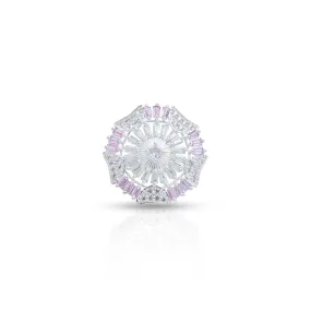 Fashionable Sterling Silver Women's Ring