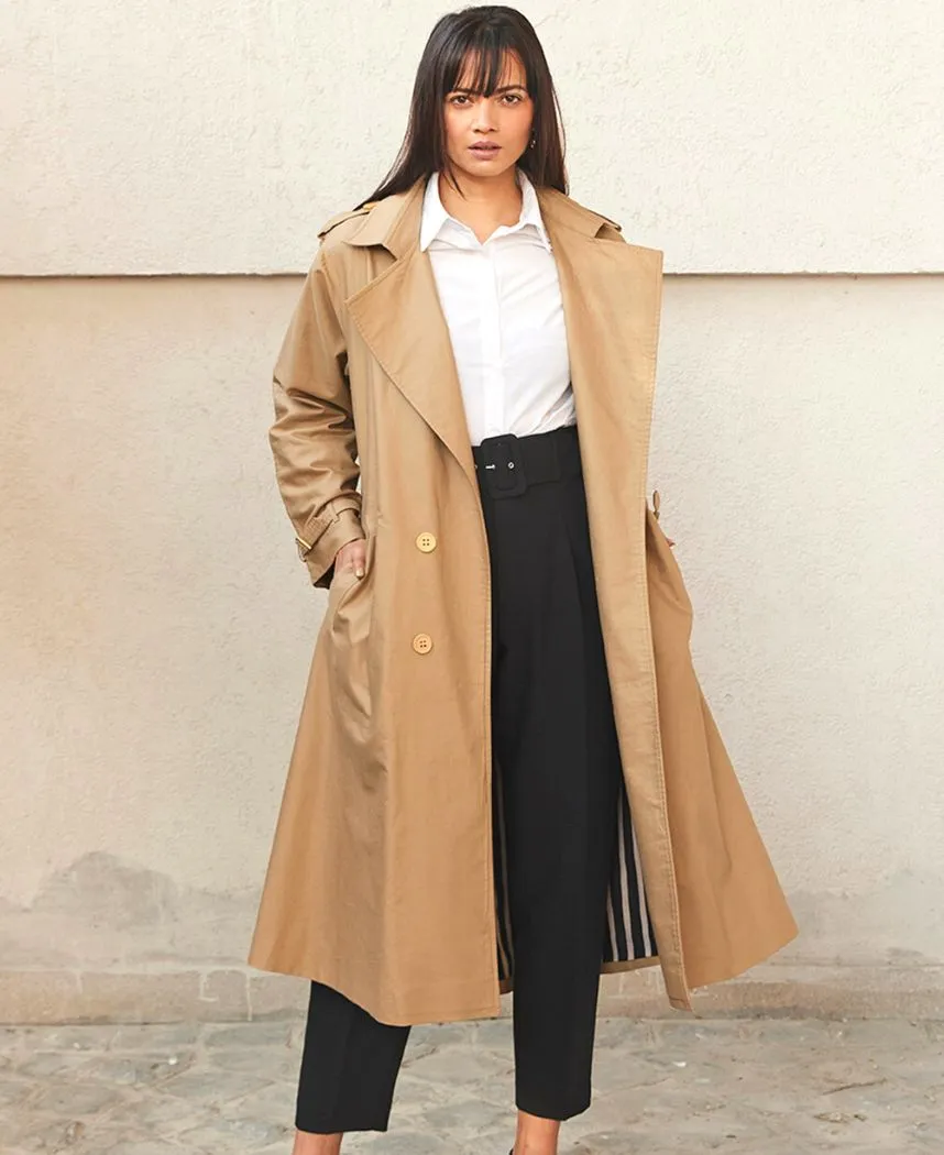 Fawn Trench Coat
