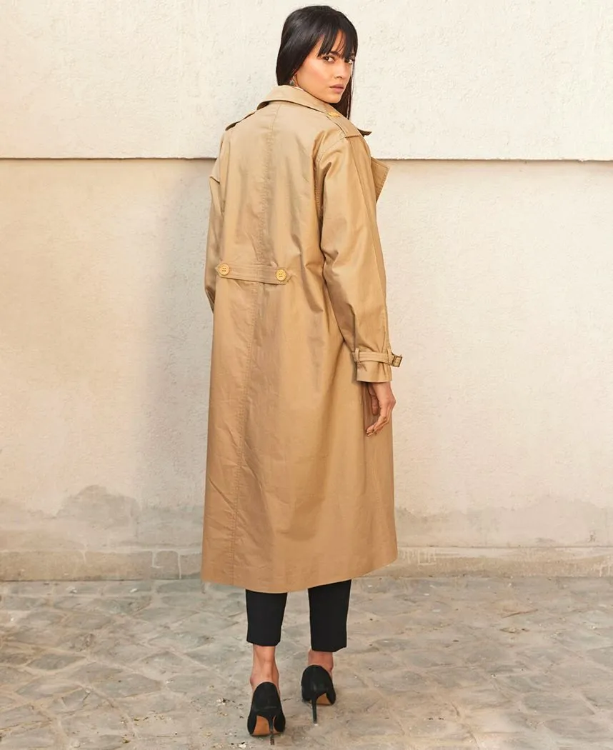 Fawn Trench Coat