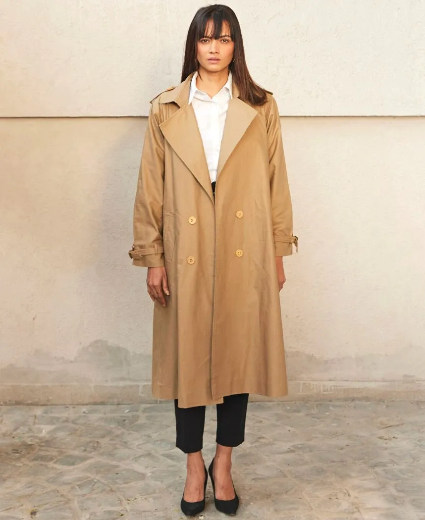 Fawn Trench Coat