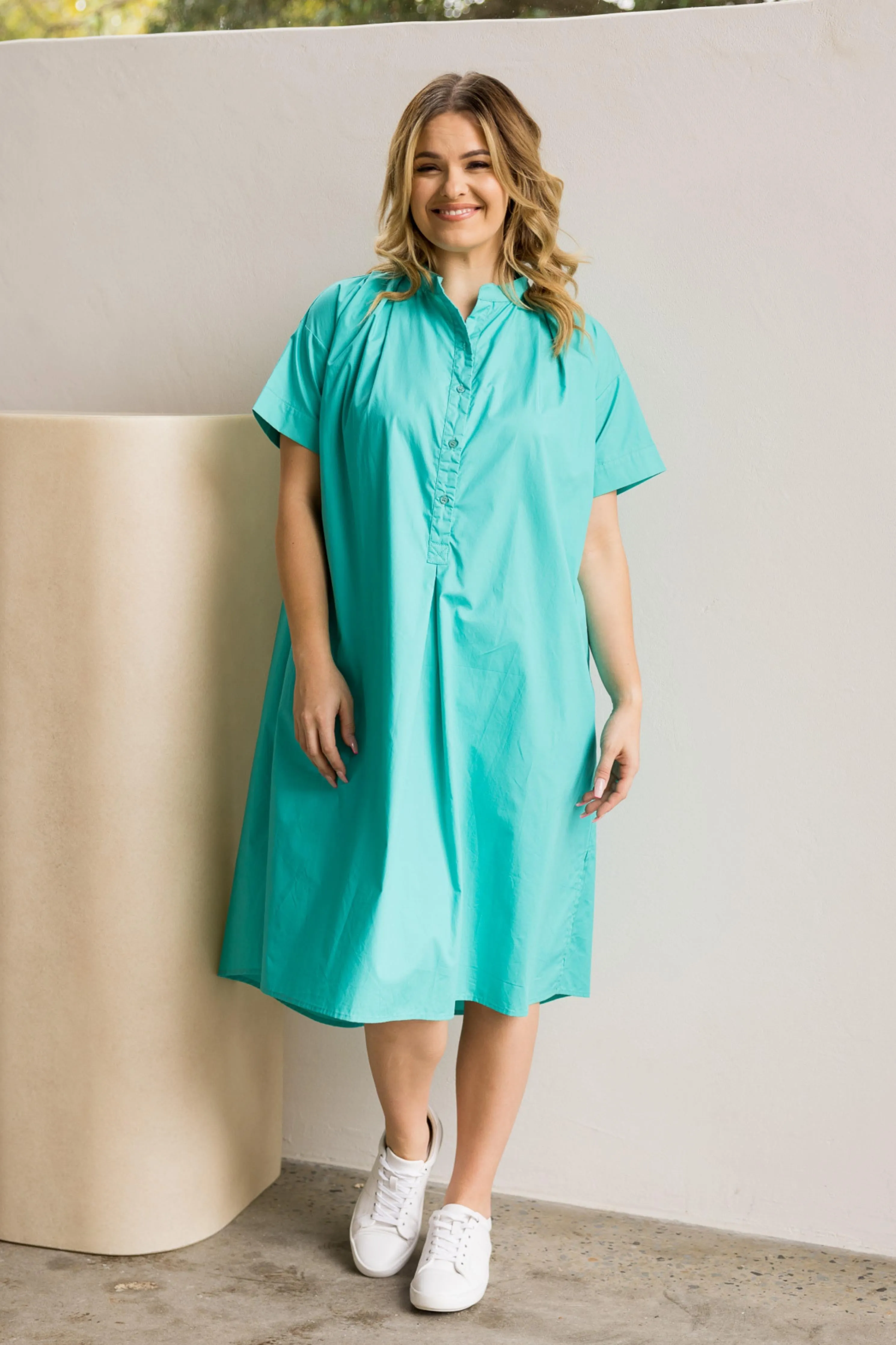 FINAL SALE Hastings Dress in Turquoise