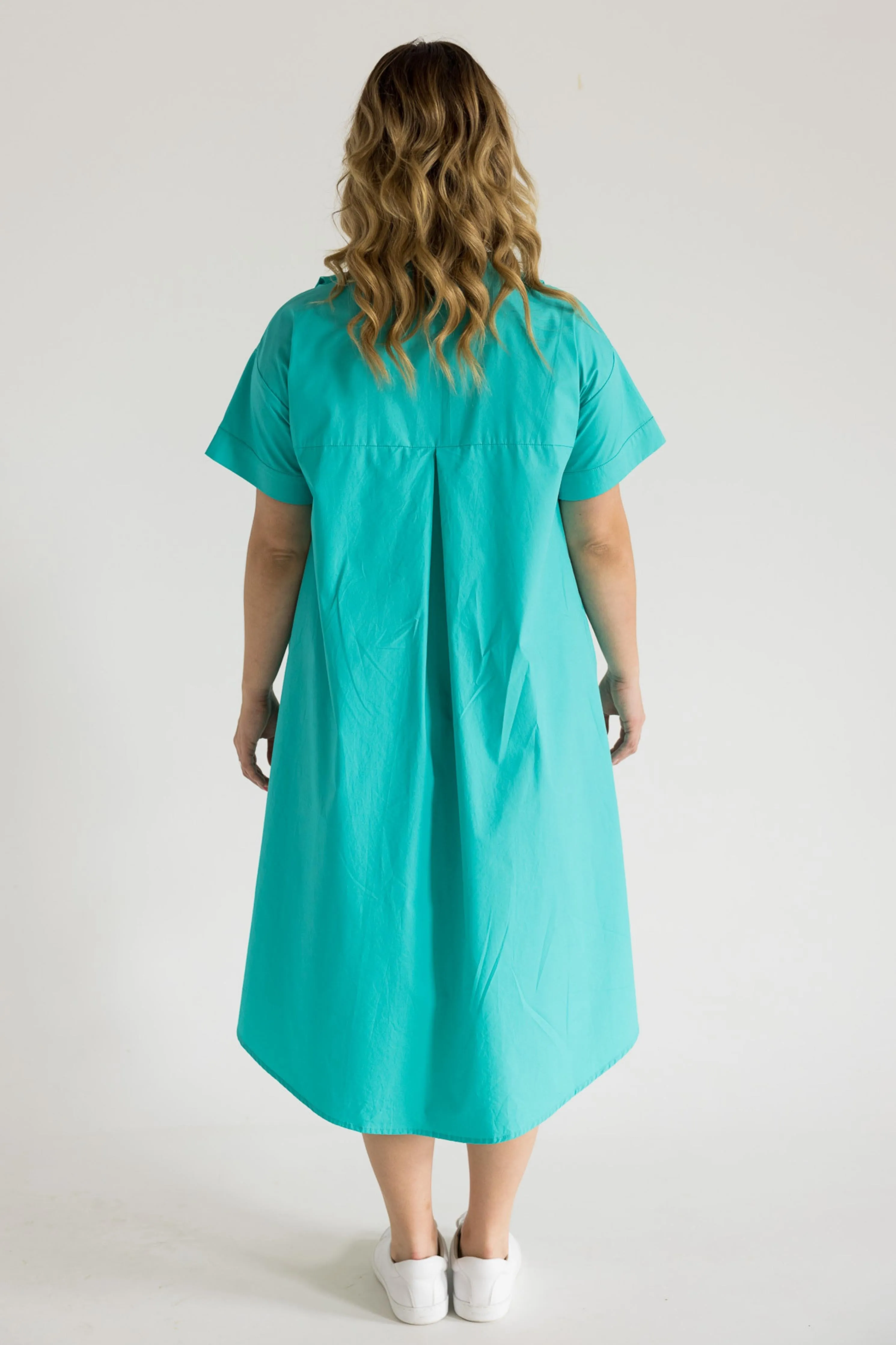 FINAL SALE Hastings Dress in Turquoise