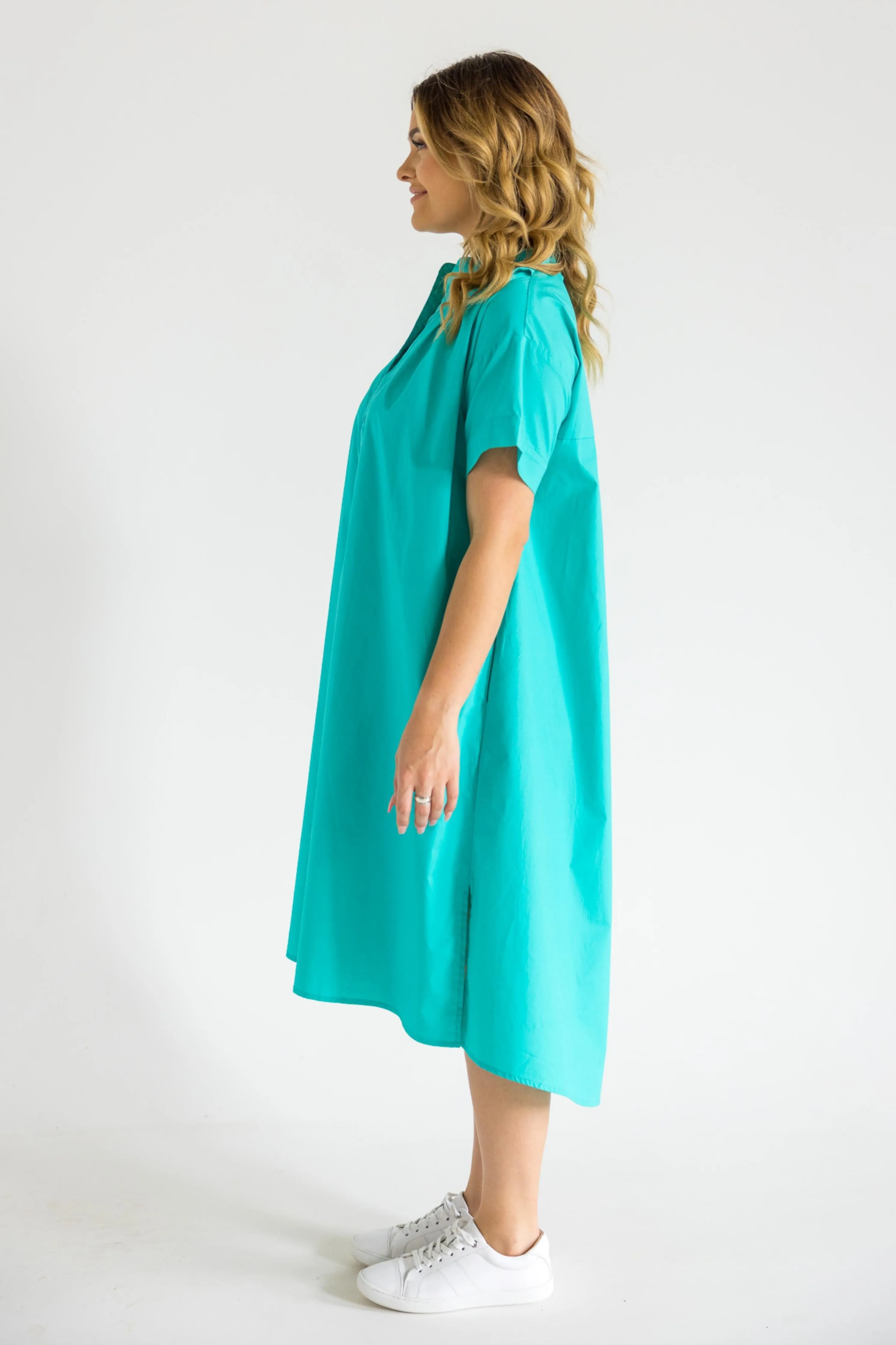 FINAL SALE Hastings Dress in Turquoise