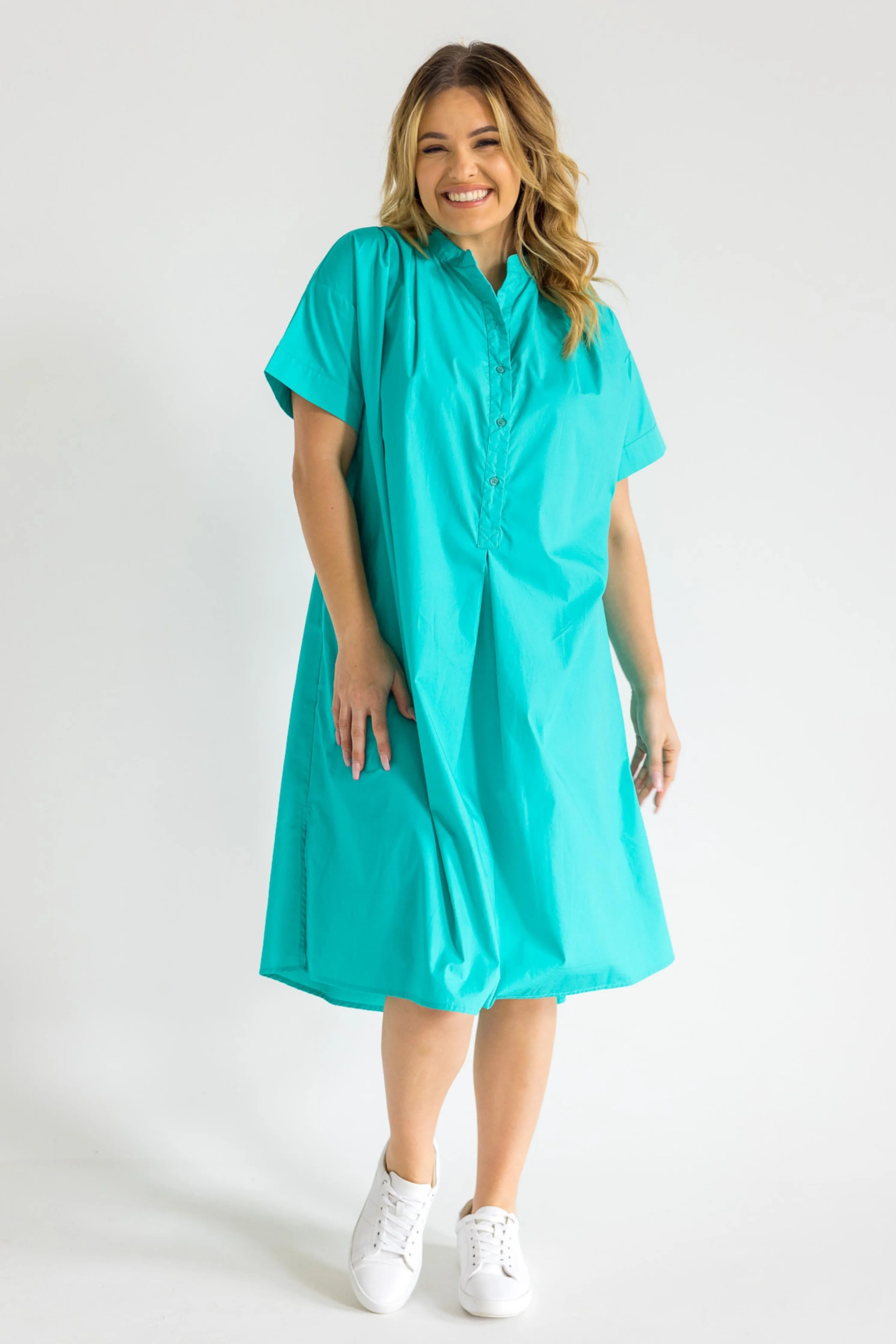 FINAL SALE Hastings Dress in Turquoise