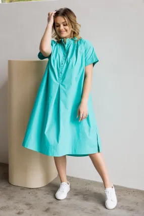 FINAL SALE Hastings Dress in Turquoise