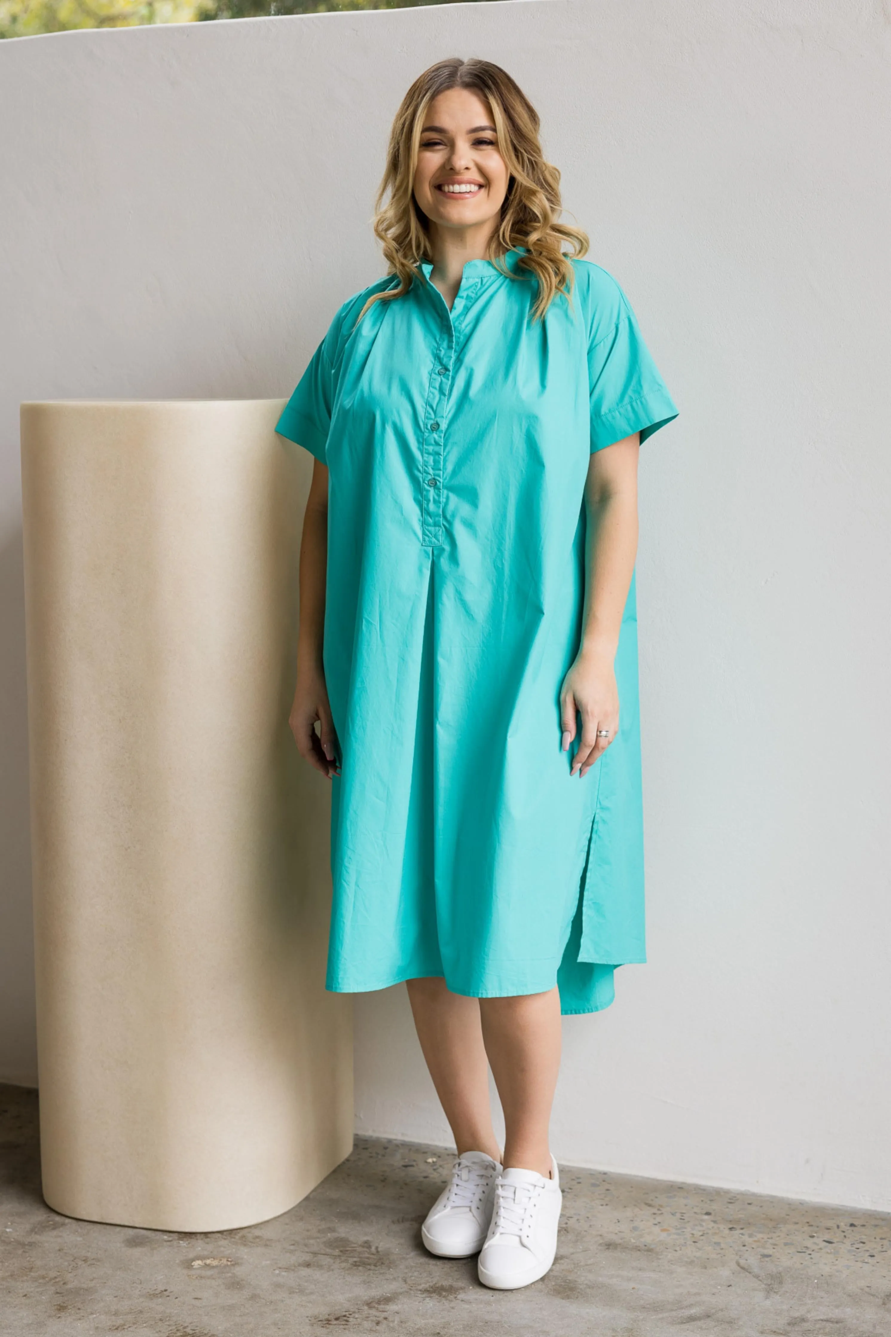 FINAL SALE Hastings Dress in Turquoise