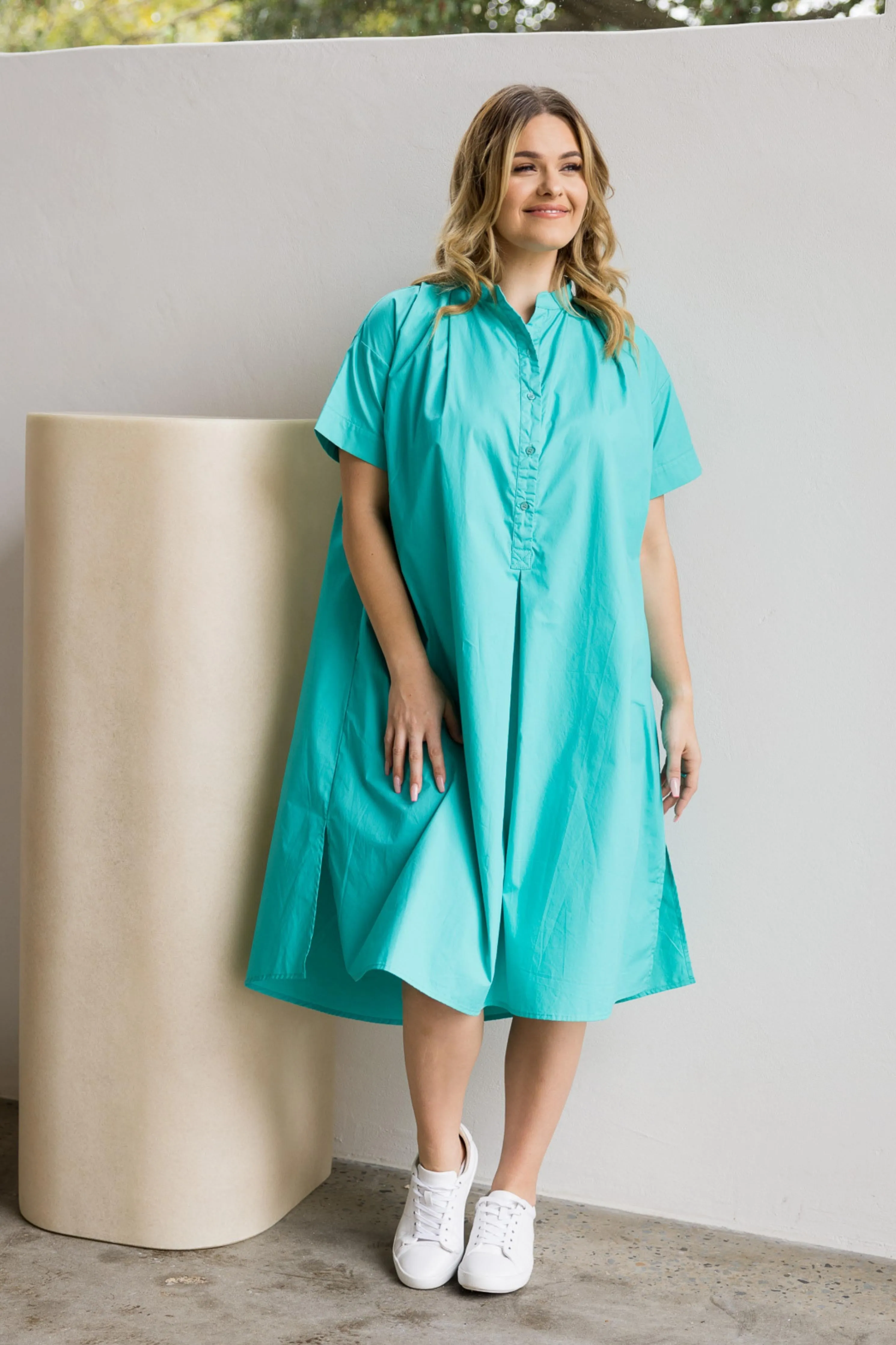 FINAL SALE Hastings Dress in Turquoise