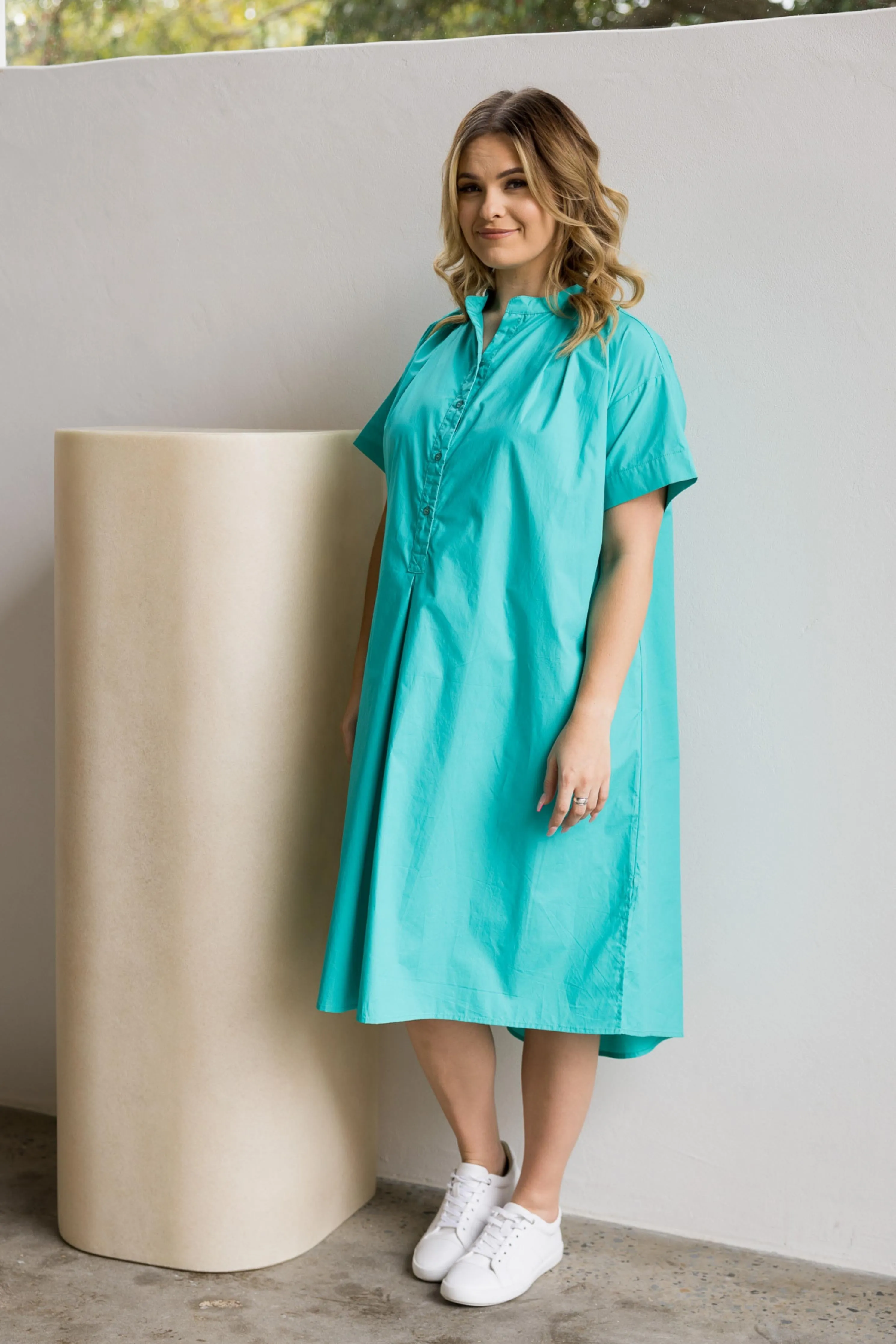 FINAL SALE Hastings Dress in Turquoise