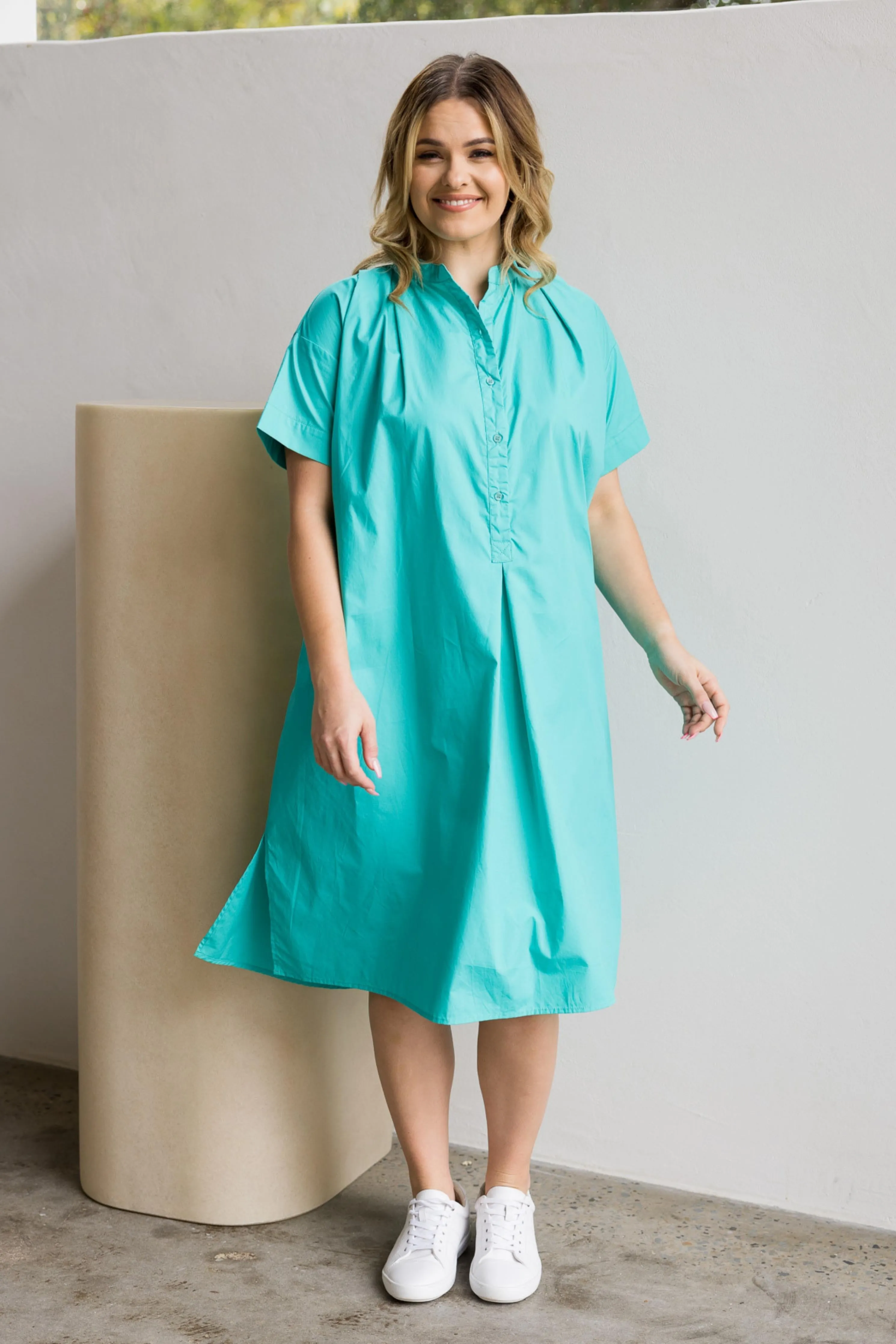 FINAL SALE Hastings Dress in Turquoise
