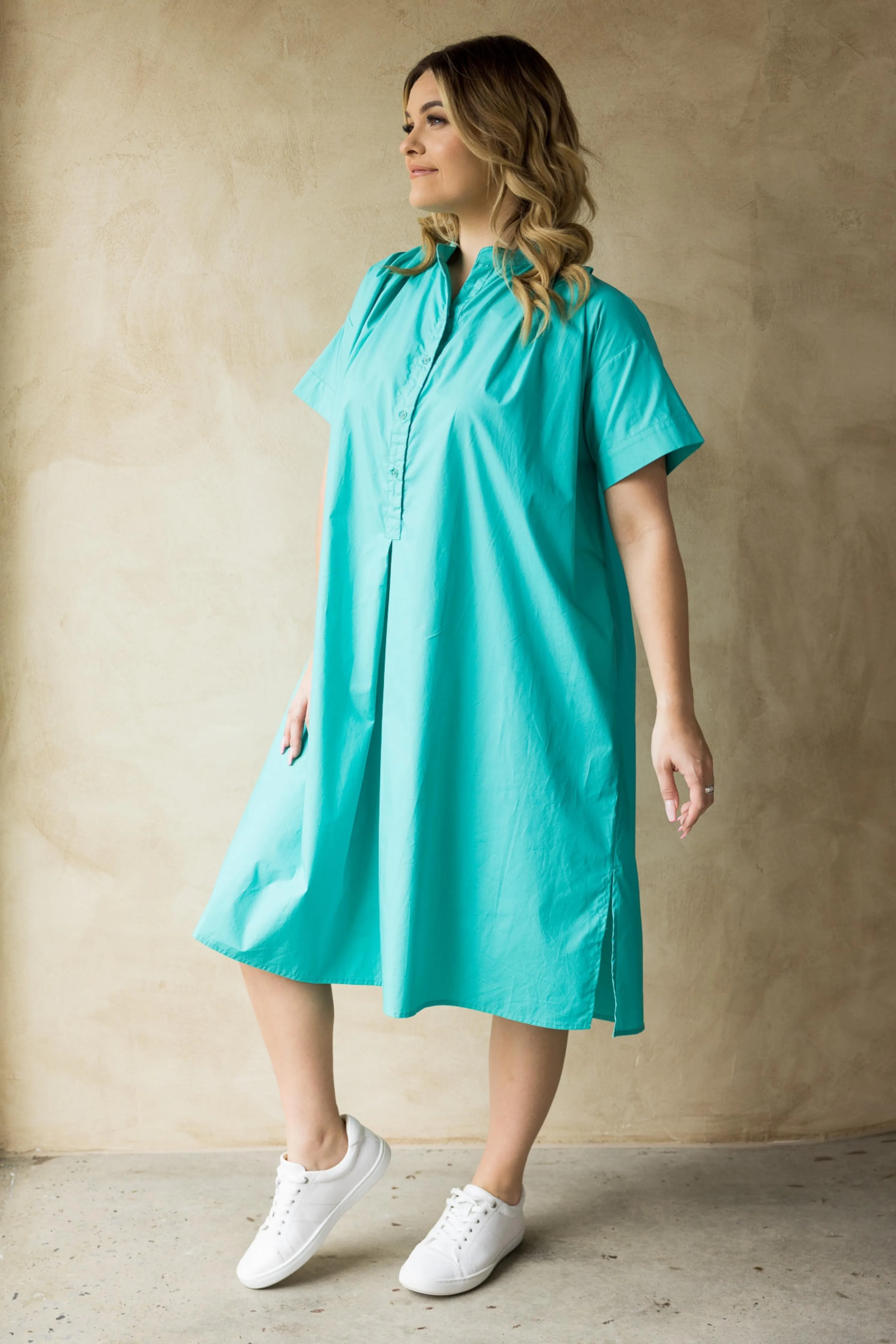 FINAL SALE Hastings Dress in Turquoise