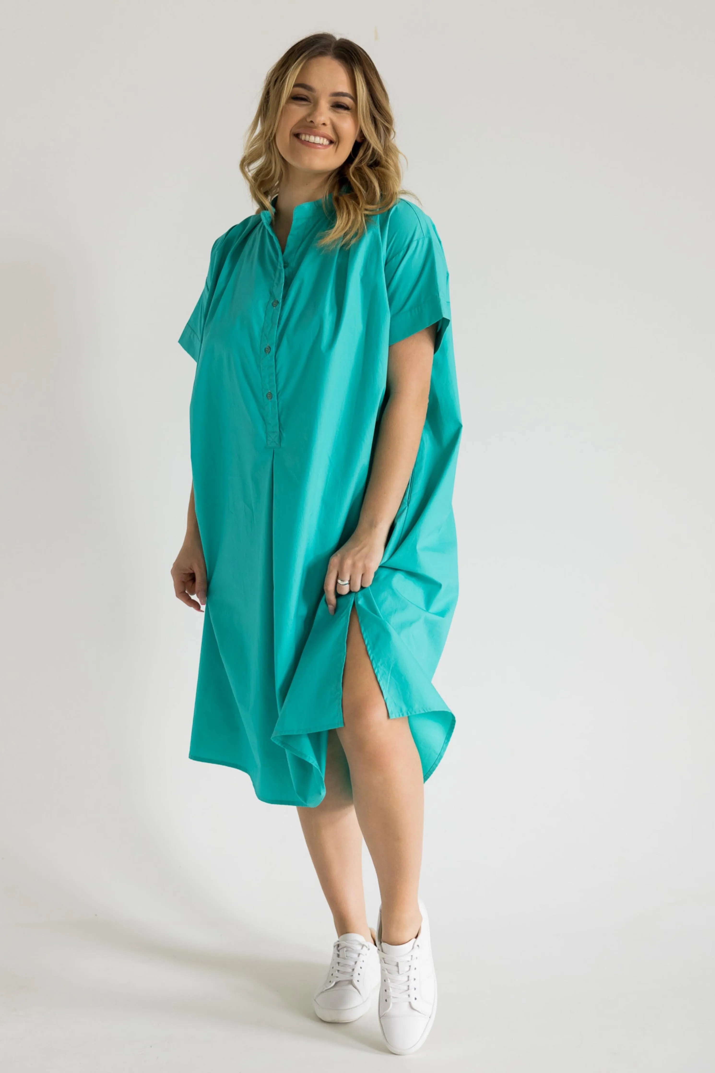 FINAL SALE Hastings Dress in Turquoise