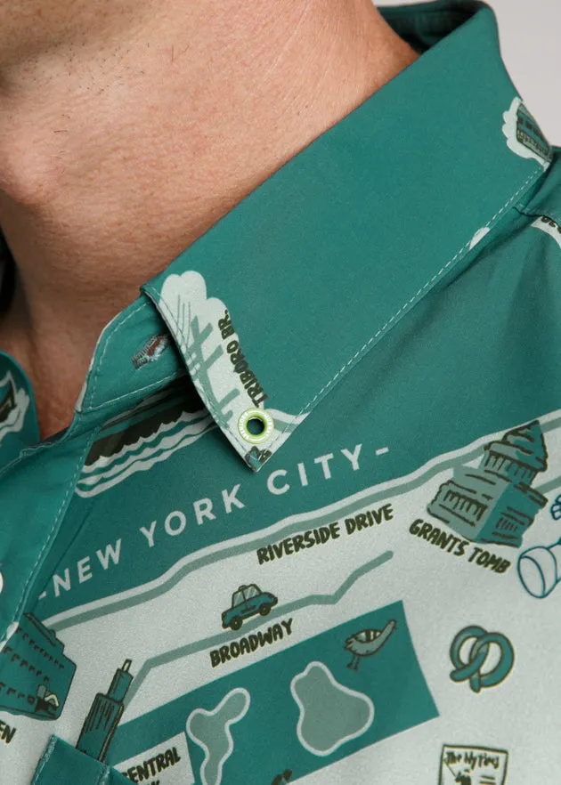 Going Downtown Men's Button Down