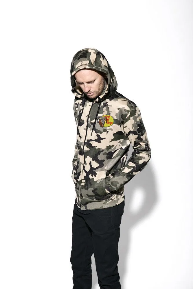 Goth Pro Shops - Camo Zip Up