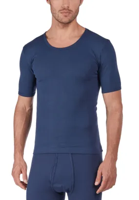 HUBER hautnah - Cotton Fine Rib - Shirt s/slv