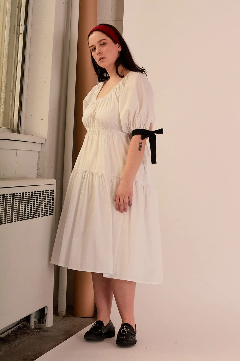 Jolen Dress Black & White
