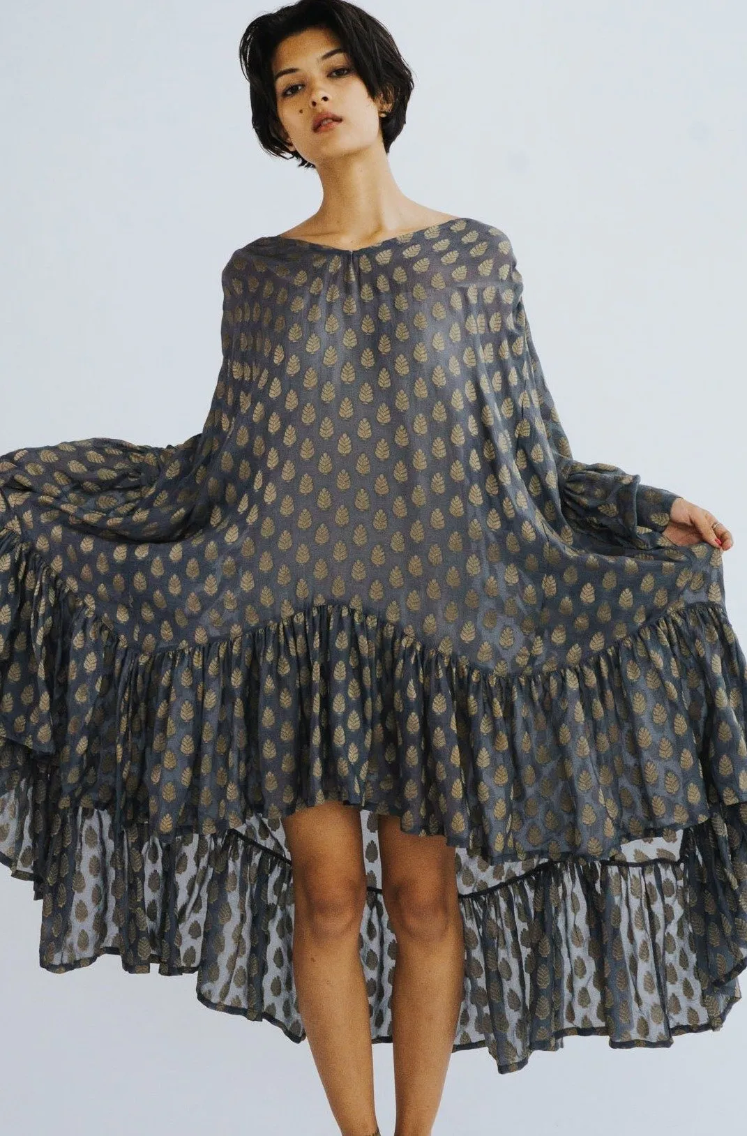 Kaftan Silk Dress Sunni