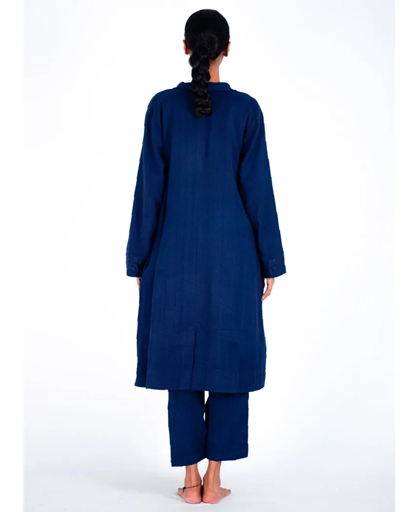 Lapis Twill Trench