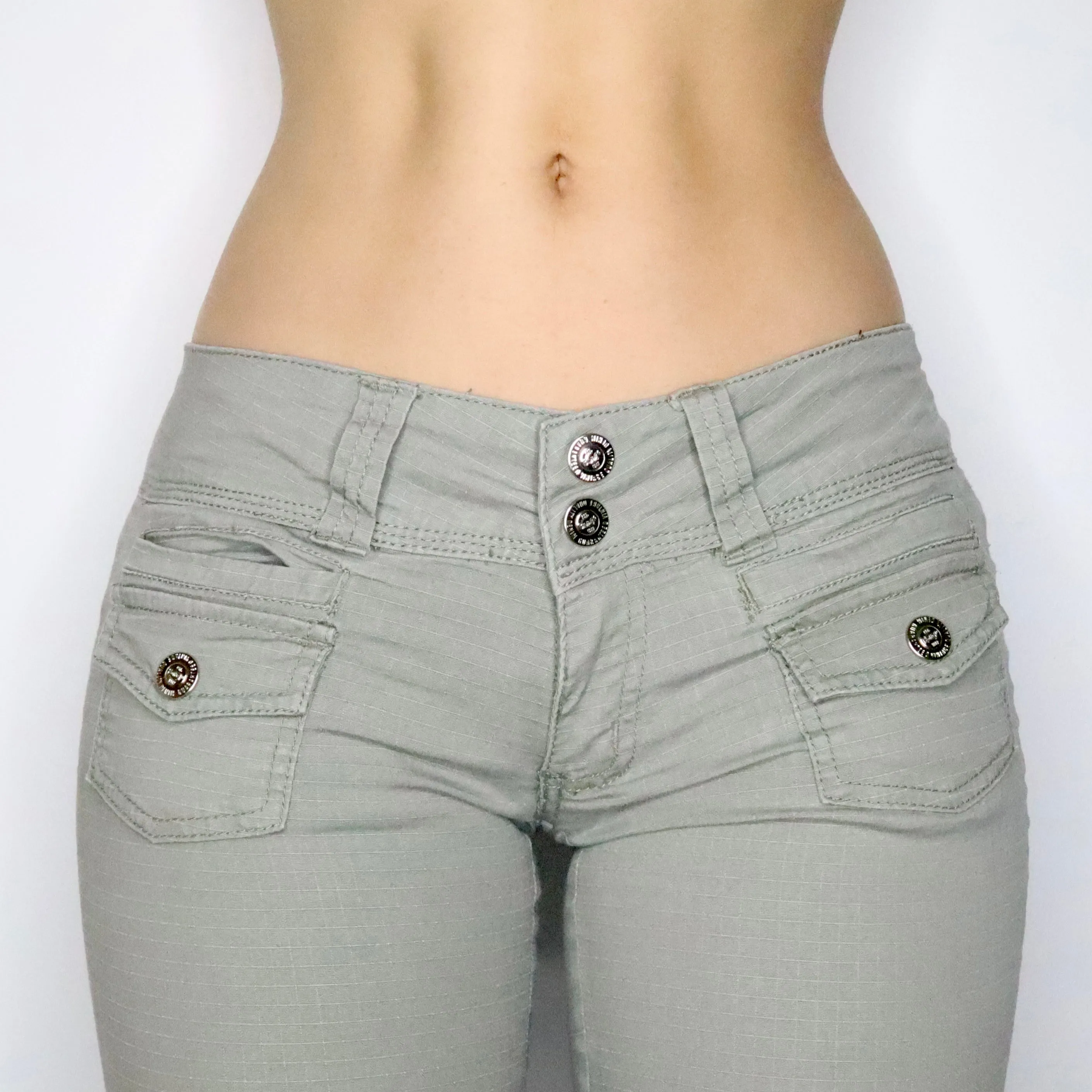 Low Rise Cargo Pants (XS-S)