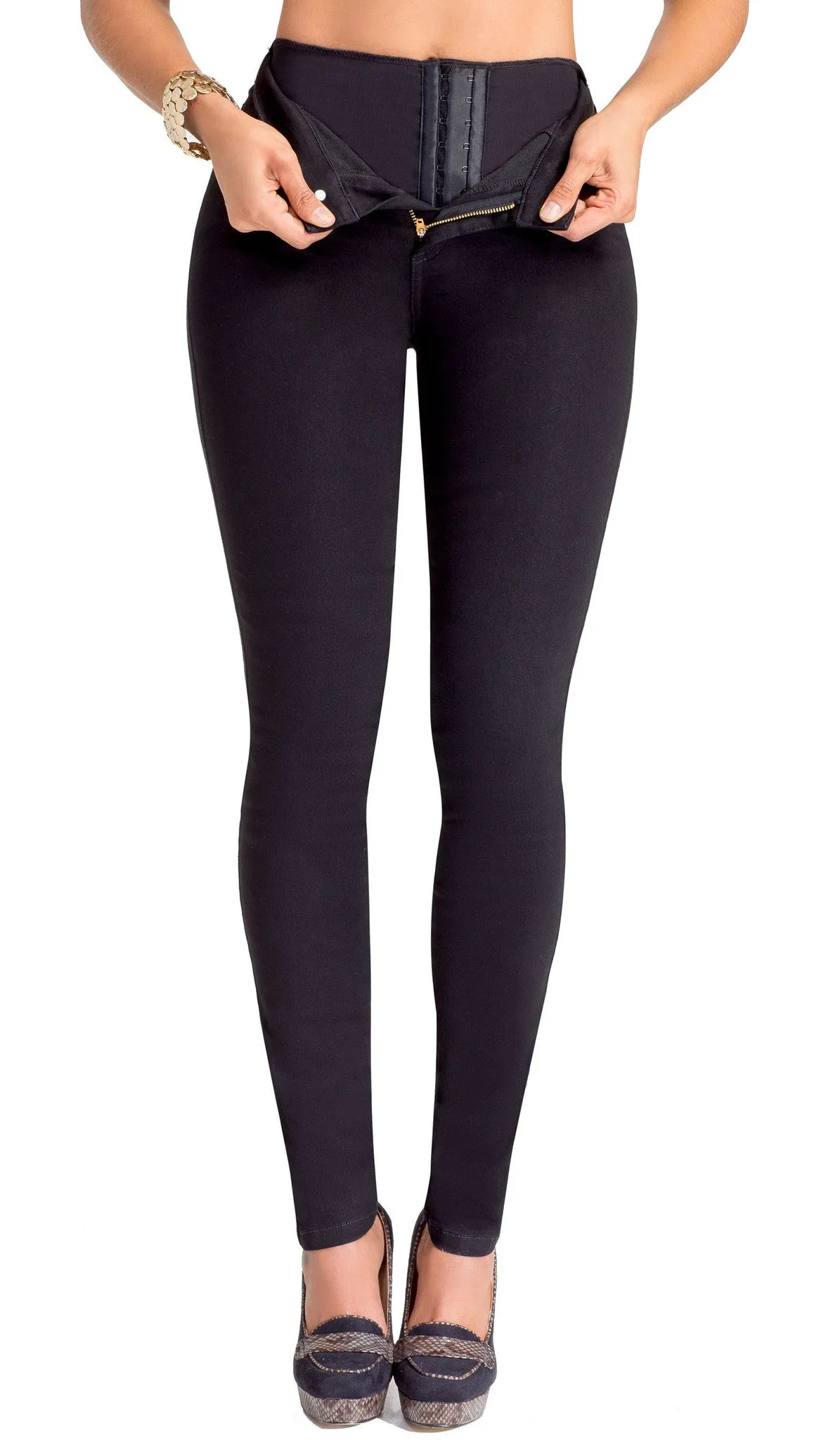 Lowla Jeans Colombianos Levanta Cola con Faja Interna 218300 - 218235