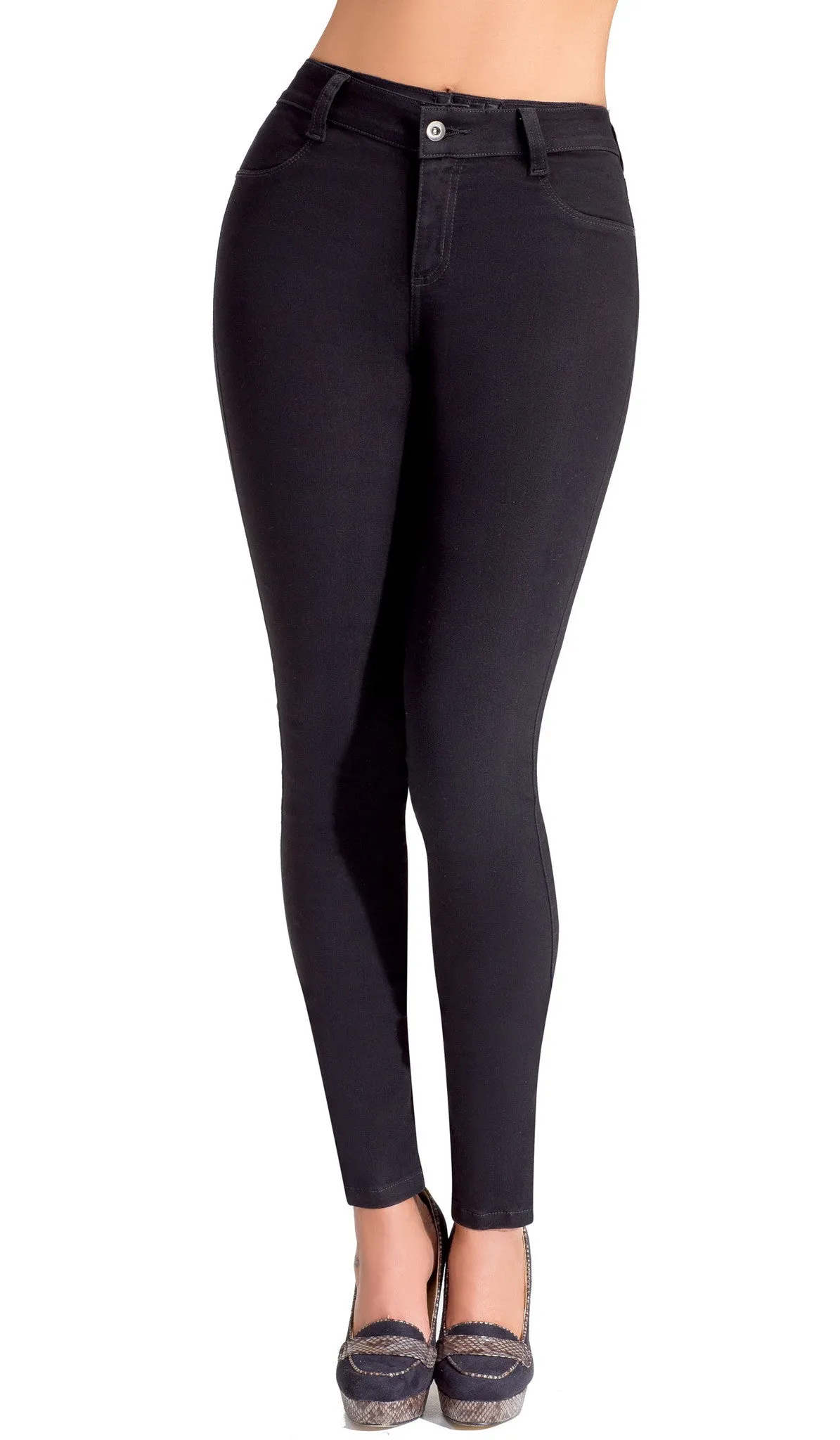 Lowla Jeans Colombianos Levanta Cola con Faja Interna 218300 - 218235