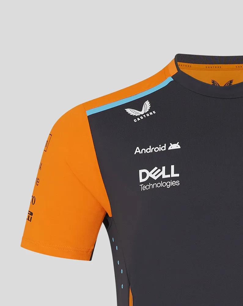 McLaren t-shirt, Castore, Oscar Piastri, gray